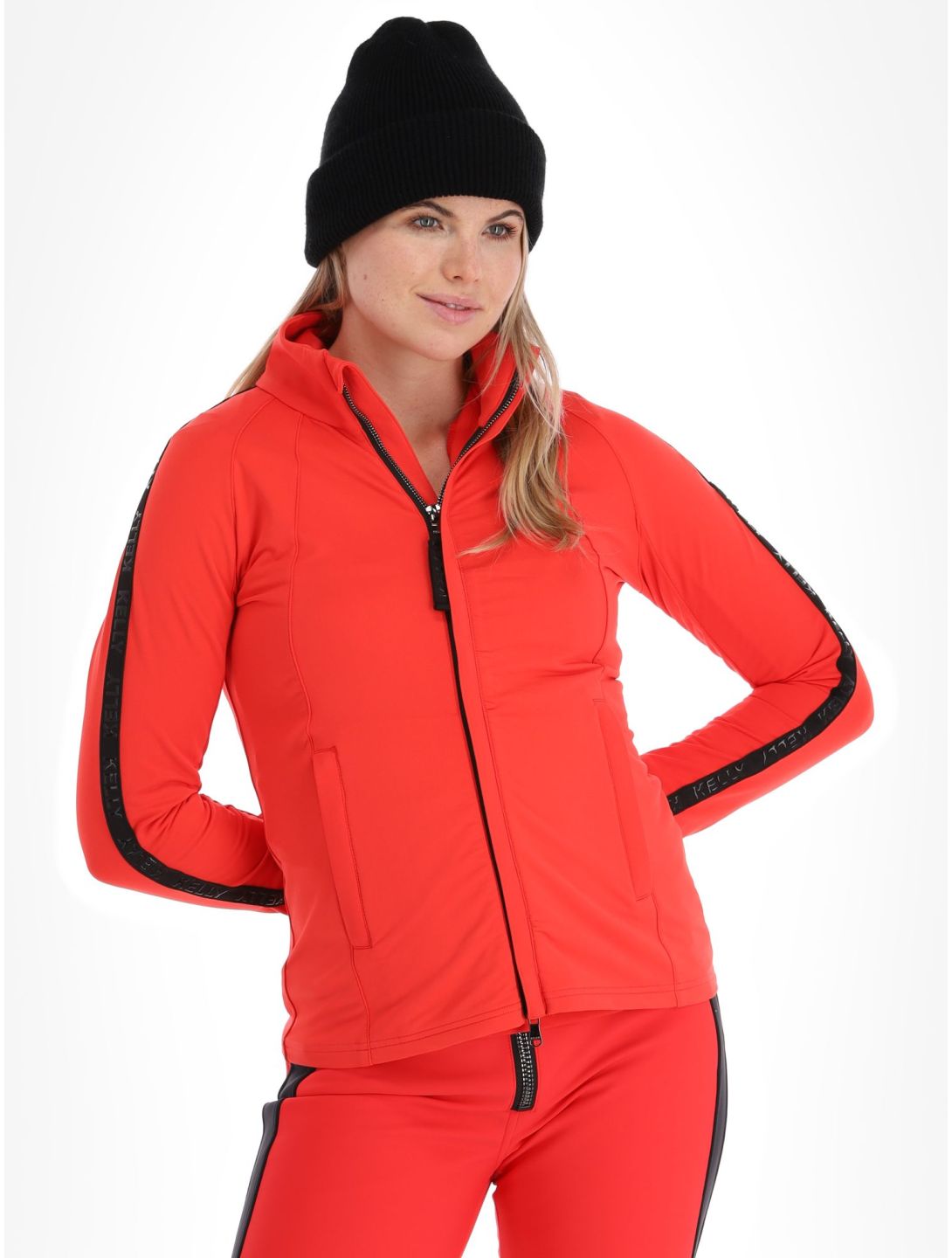 Kelly, Luna vest dames Red rood 