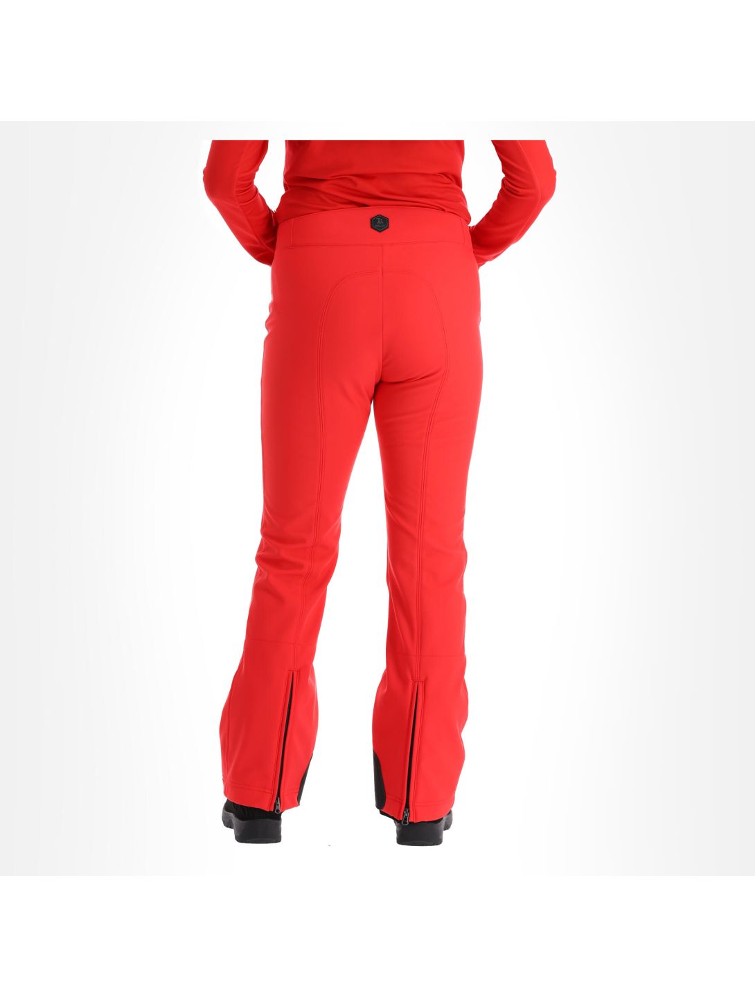 Kelly, Softshell Pants softshell skibroek dames rood 