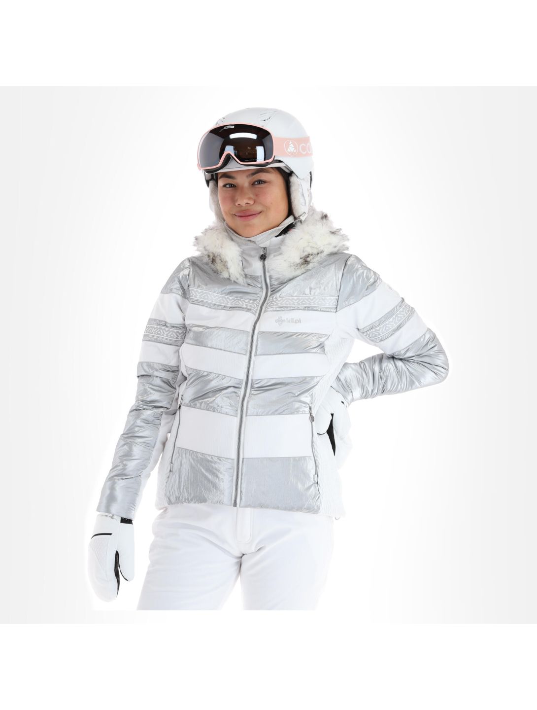 Kilpi, Dalila-W ski-jas dames wit 