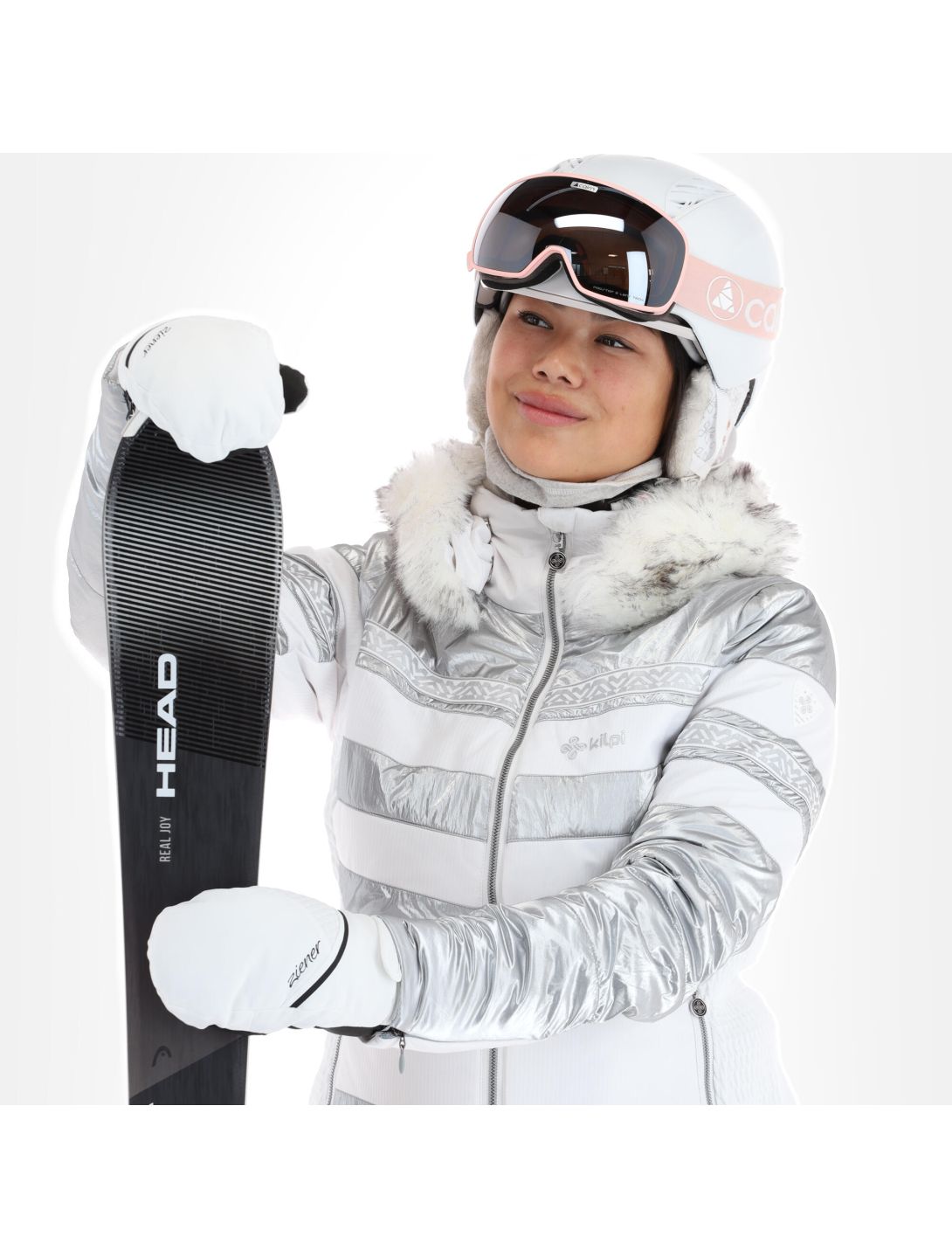 Kilpi, Dalila-W ski-jas dames wit 