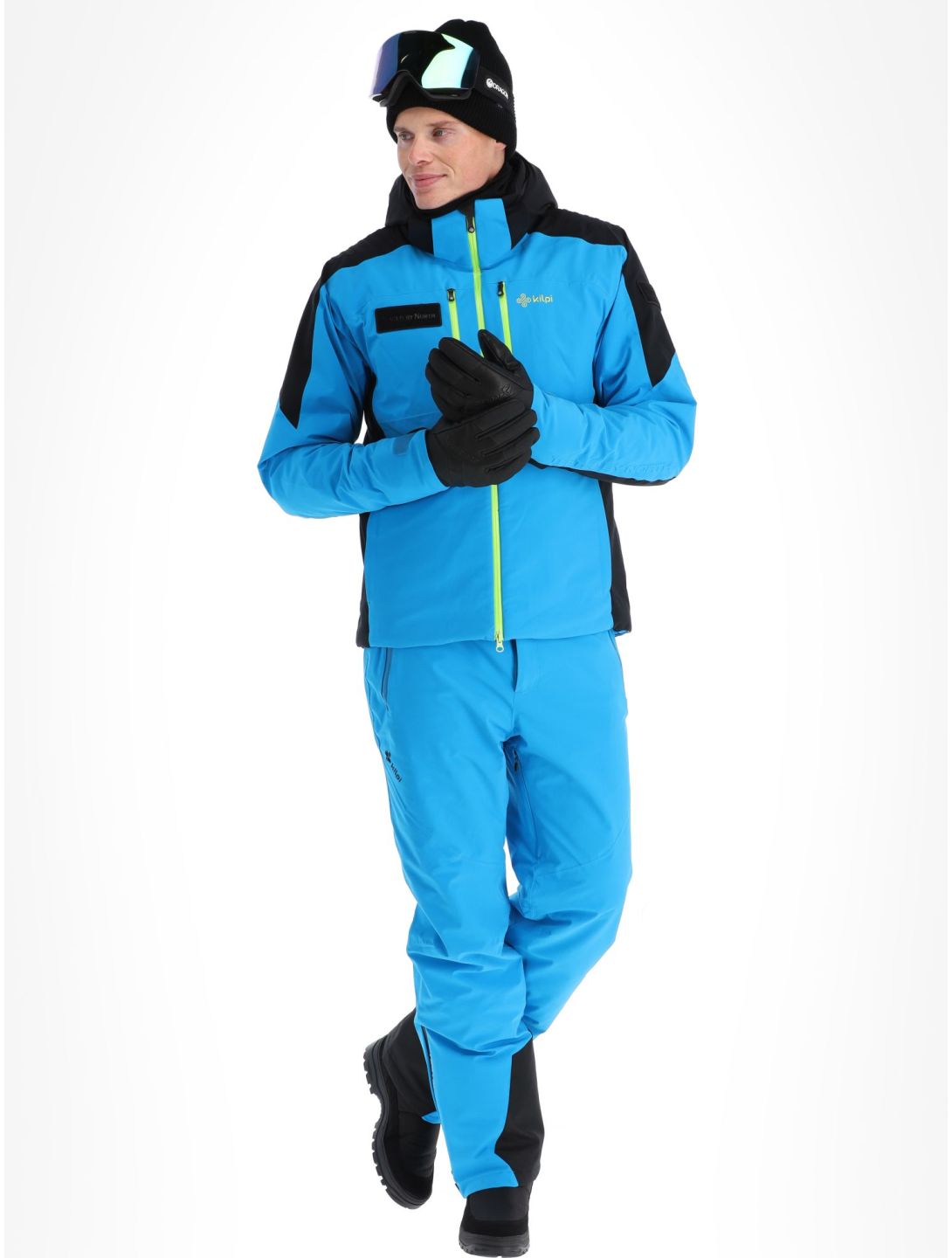 Kilpi, Dexen-M ski-jas heren Blue blauw, rood, wit 