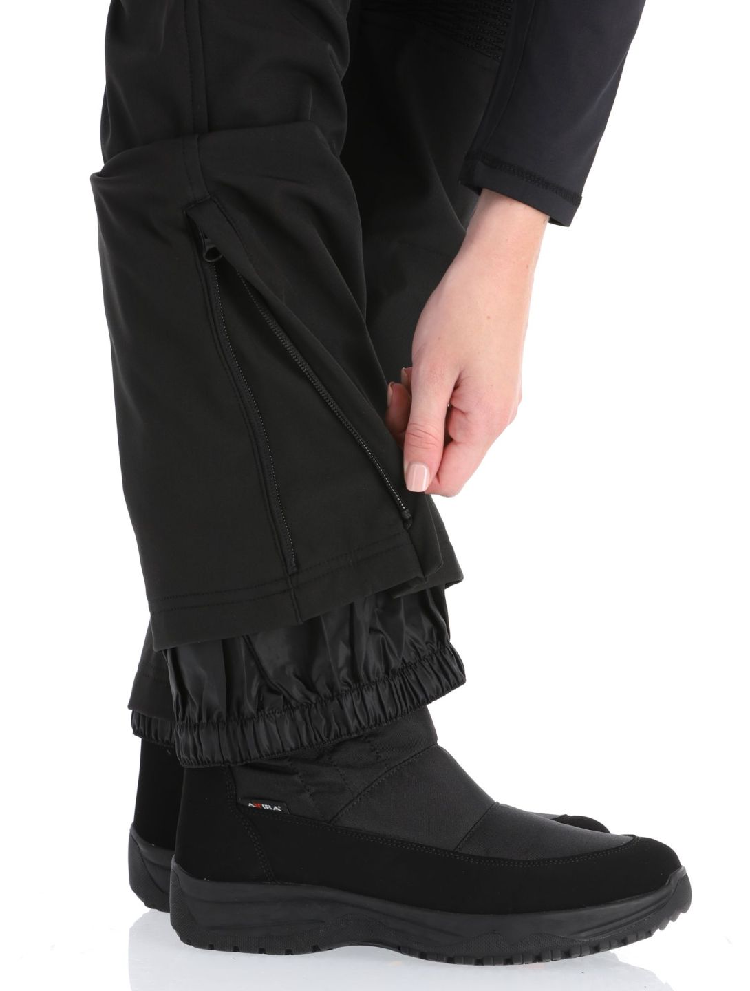 Kilpi, Dione-W softshell skibroek dames Black zwart 