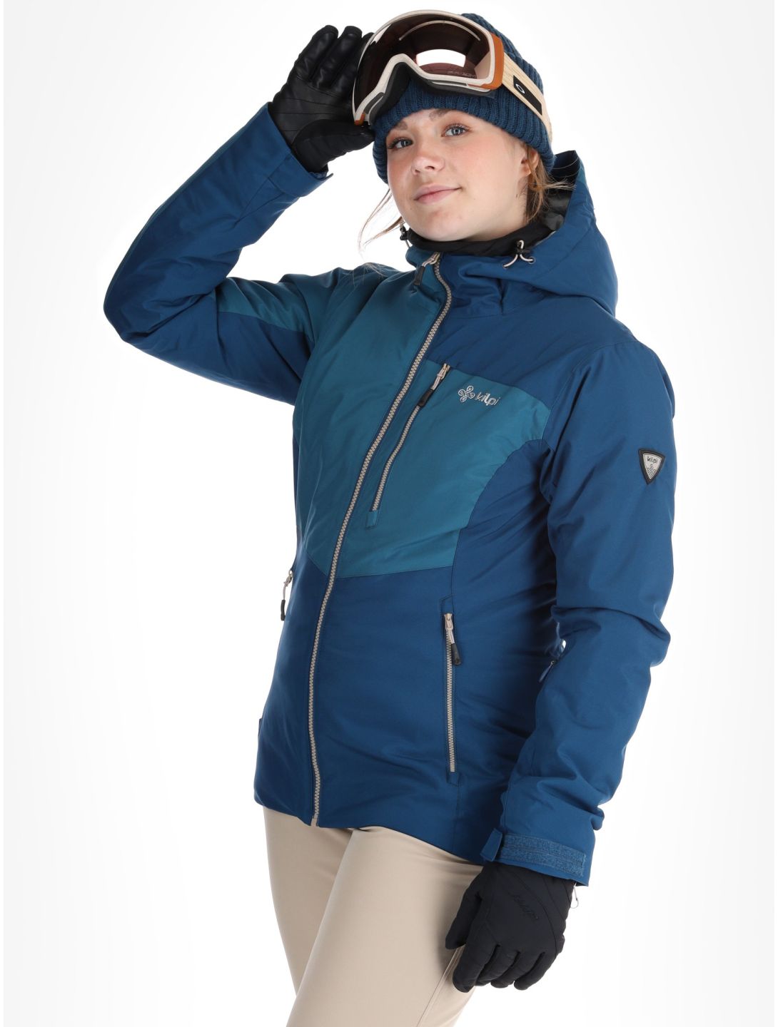 Kilpi, Flip ski-jas dames Dark Blue blauw 