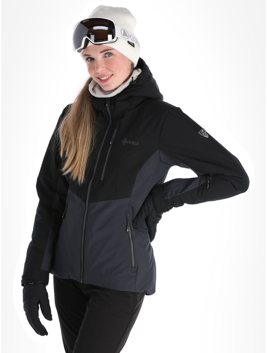 Kilpi, Flip-W ski-jas dames Black zwart 