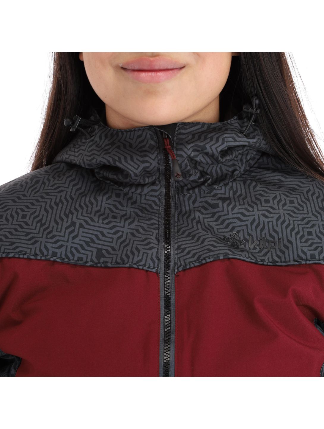 Kilpi, Flip-W ski-jas dames dark rood 