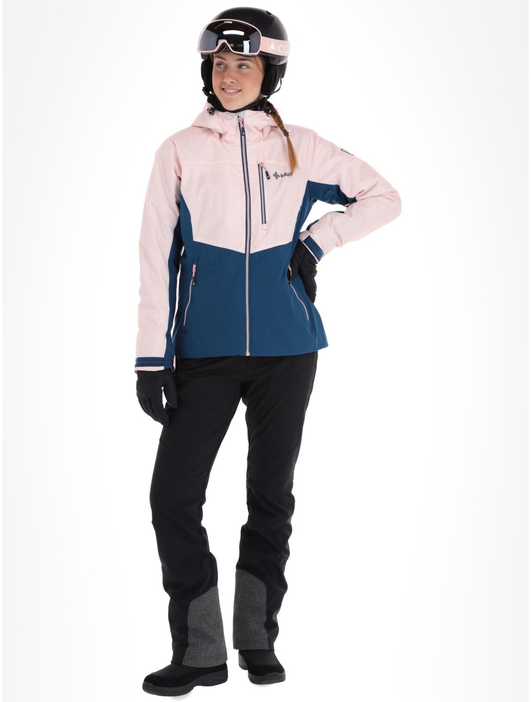 Kilpi, Flip-W ski-jas dames Lady Pink roze 