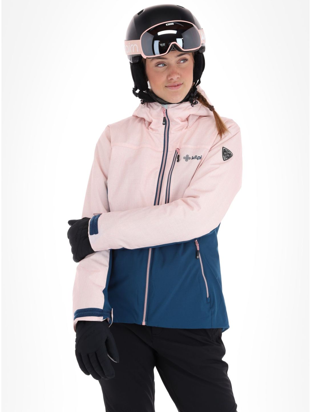 Kilpi, Flip-w ski-jas grote maten dames Lady Pink roze 