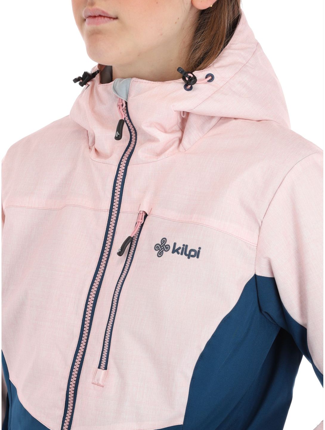 Kilpi, Flip-w ski-jas grote maten dames Lady Pink roze 