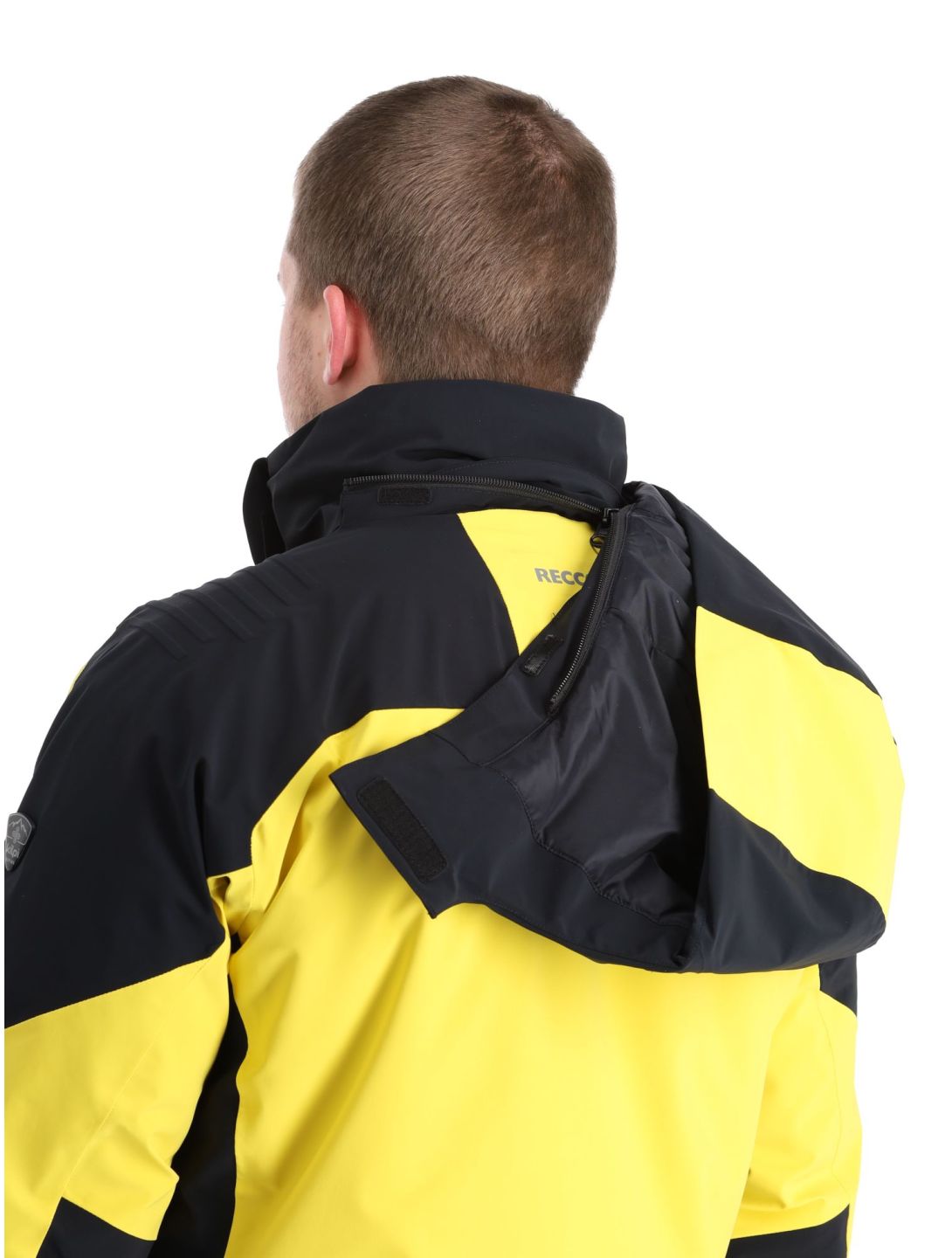 Kilpi, Hyder-M ski-jas heren Yellow geel, zwart 