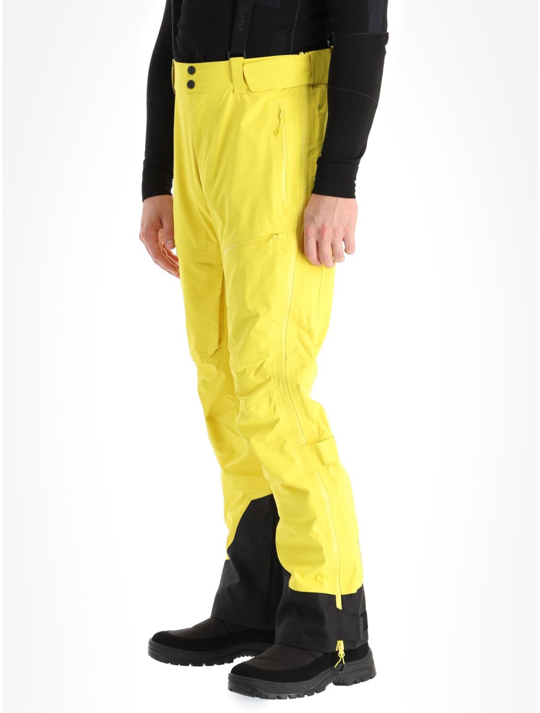 Kilpi, Lazzaro-M hardshell skibroek heren Yellow geel 