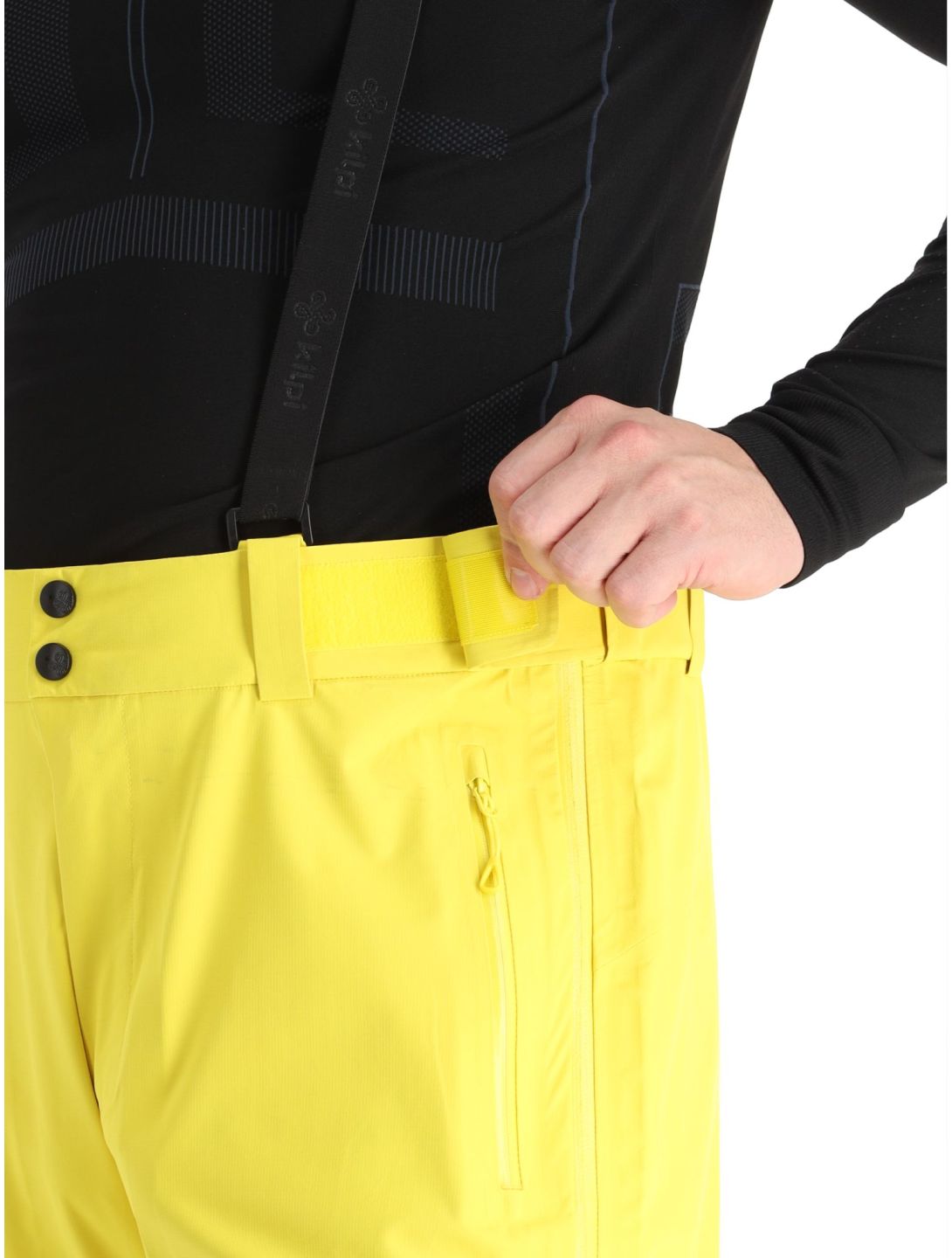 Kilpi, Lazzaro-M hardshell skibroek heren Yellow geel 