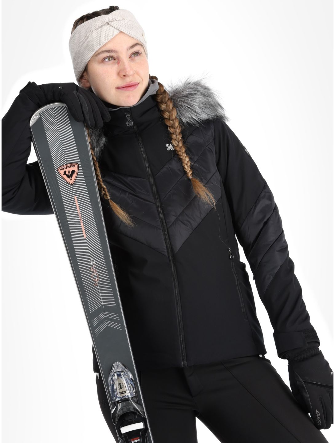 Kilpi, Lin ski-jas dames Black zwart 