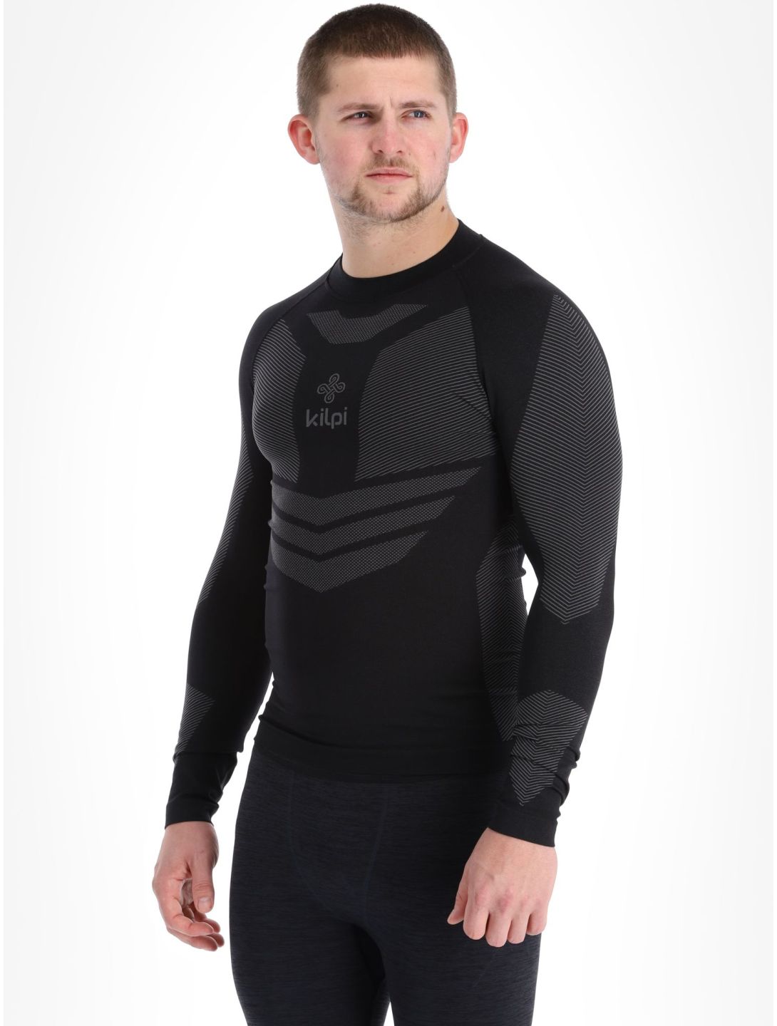 Kilpi, Nathan-M thermoshirt heren Black zwart 