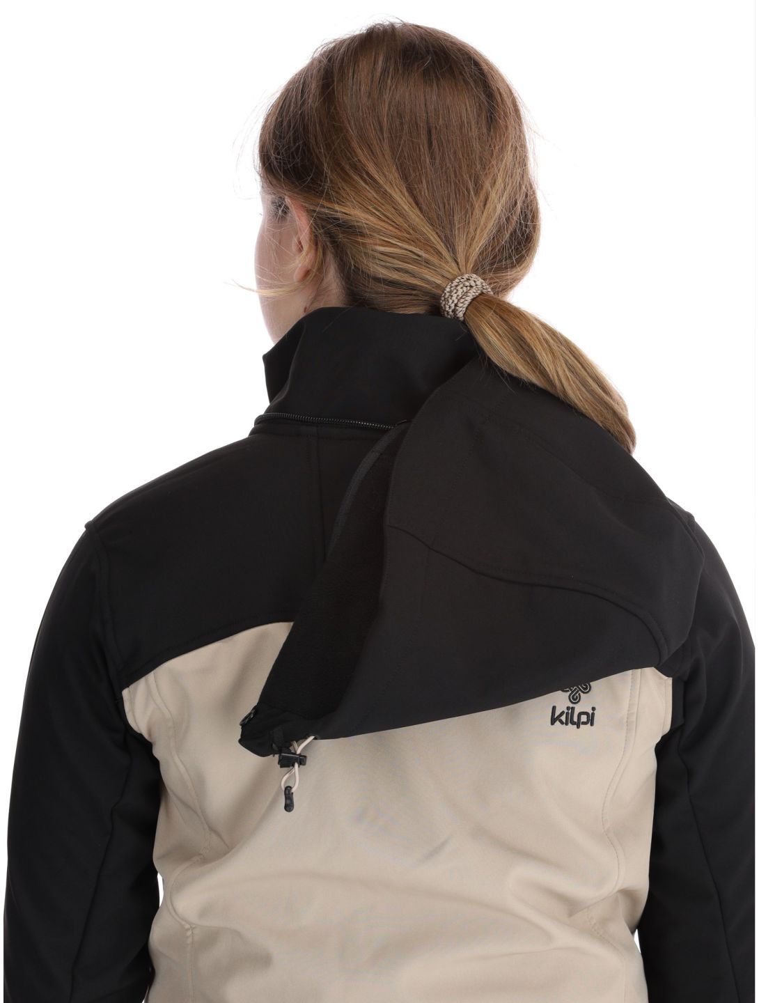 Kilpi, Ravia softshell ski-jas dames Beige beige, zwart 