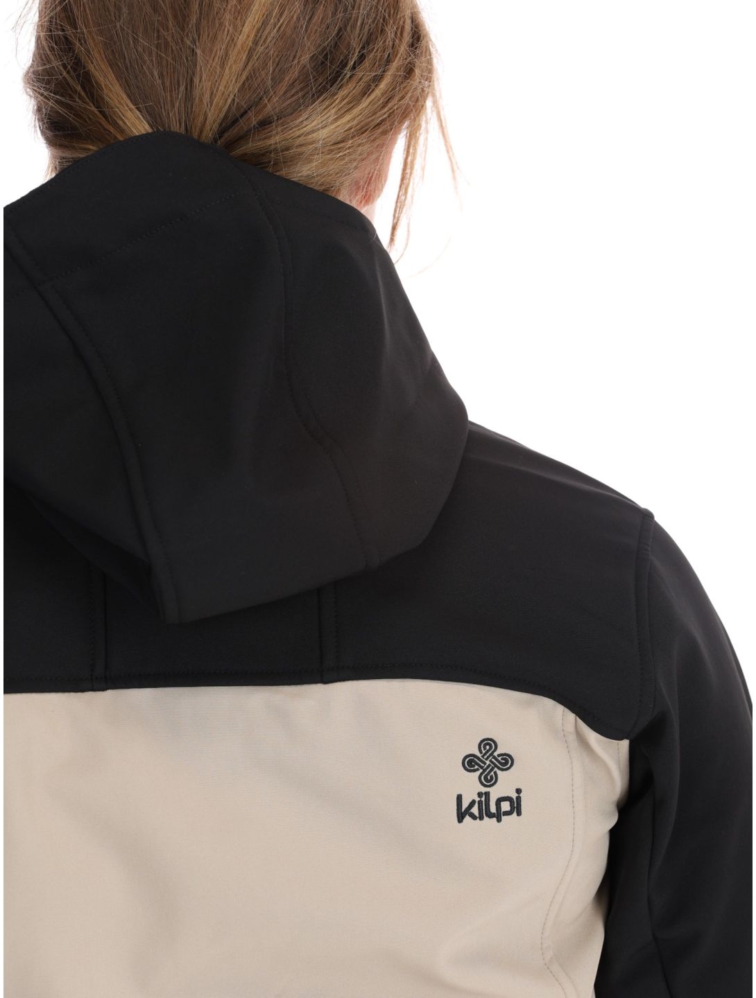 Kilpi, Ravia softshell ski-jas dames Beige beige, zwart 