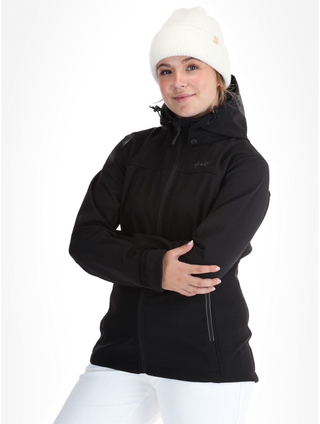 Kilpi, Ravia softshell ski-jas dames Black zwart 