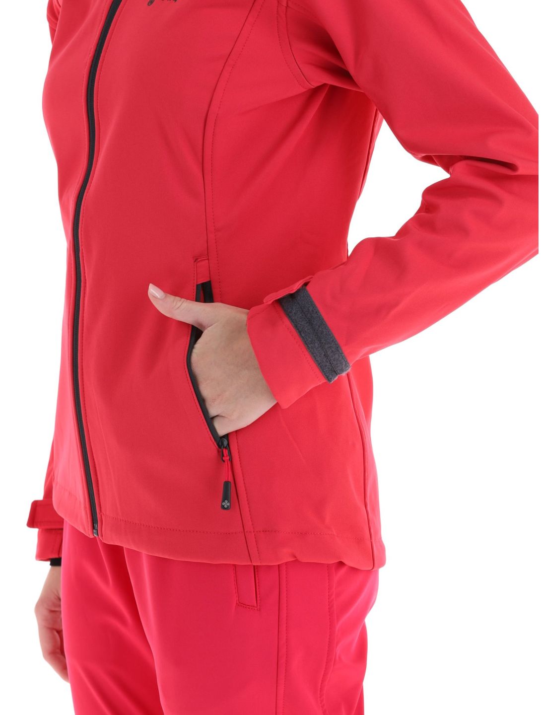 Kilpi, Ravia-W softshell ski-jas dames Pink roze 