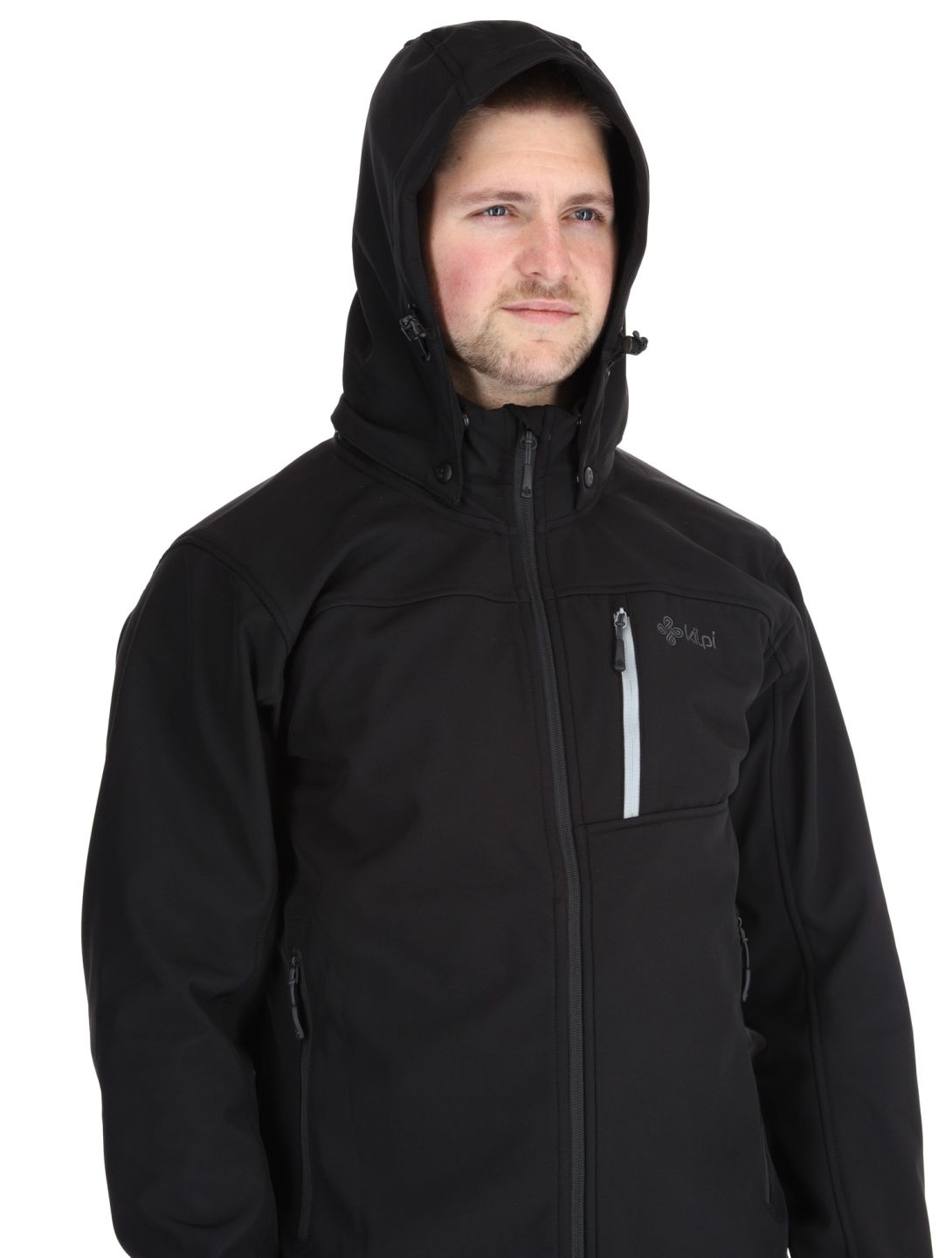 Kilpi, RAVIO softshell ski-jas heren Black zwart 