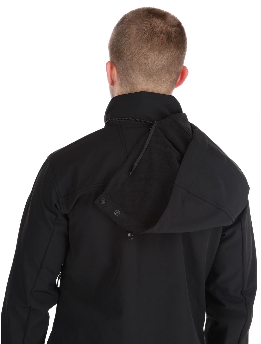 Kilpi, RAVIO softshell ski-jas heren Black zwart 