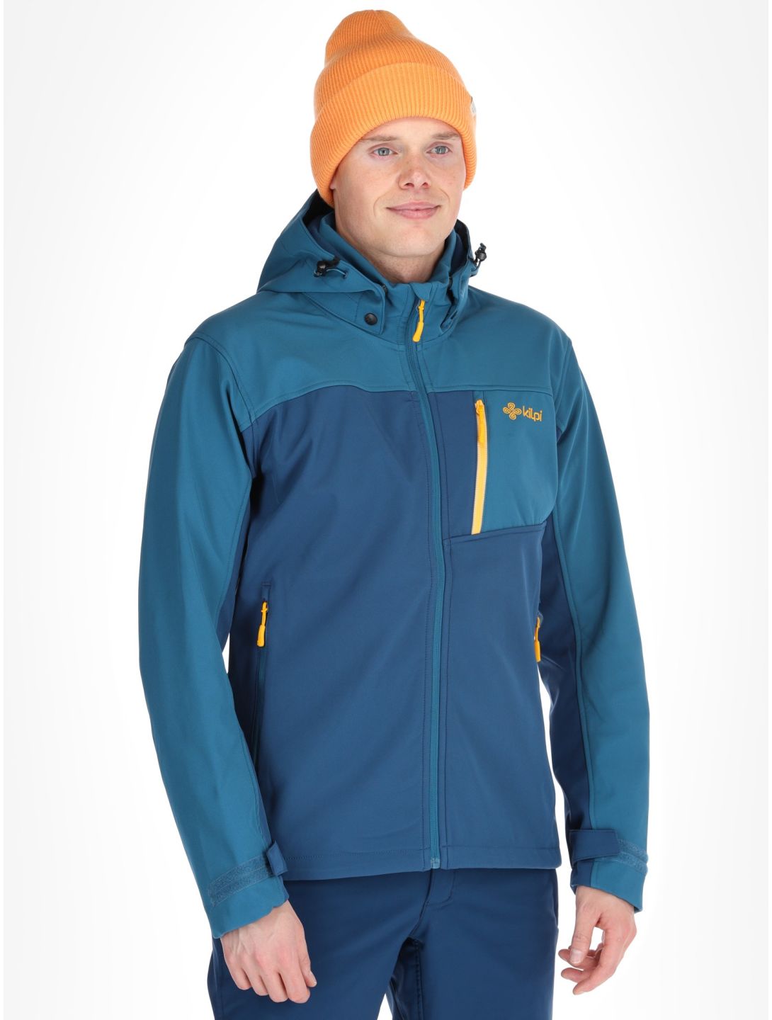 Kilpi, RAVIO softshell ski-jas heren Dark Blue blauw 