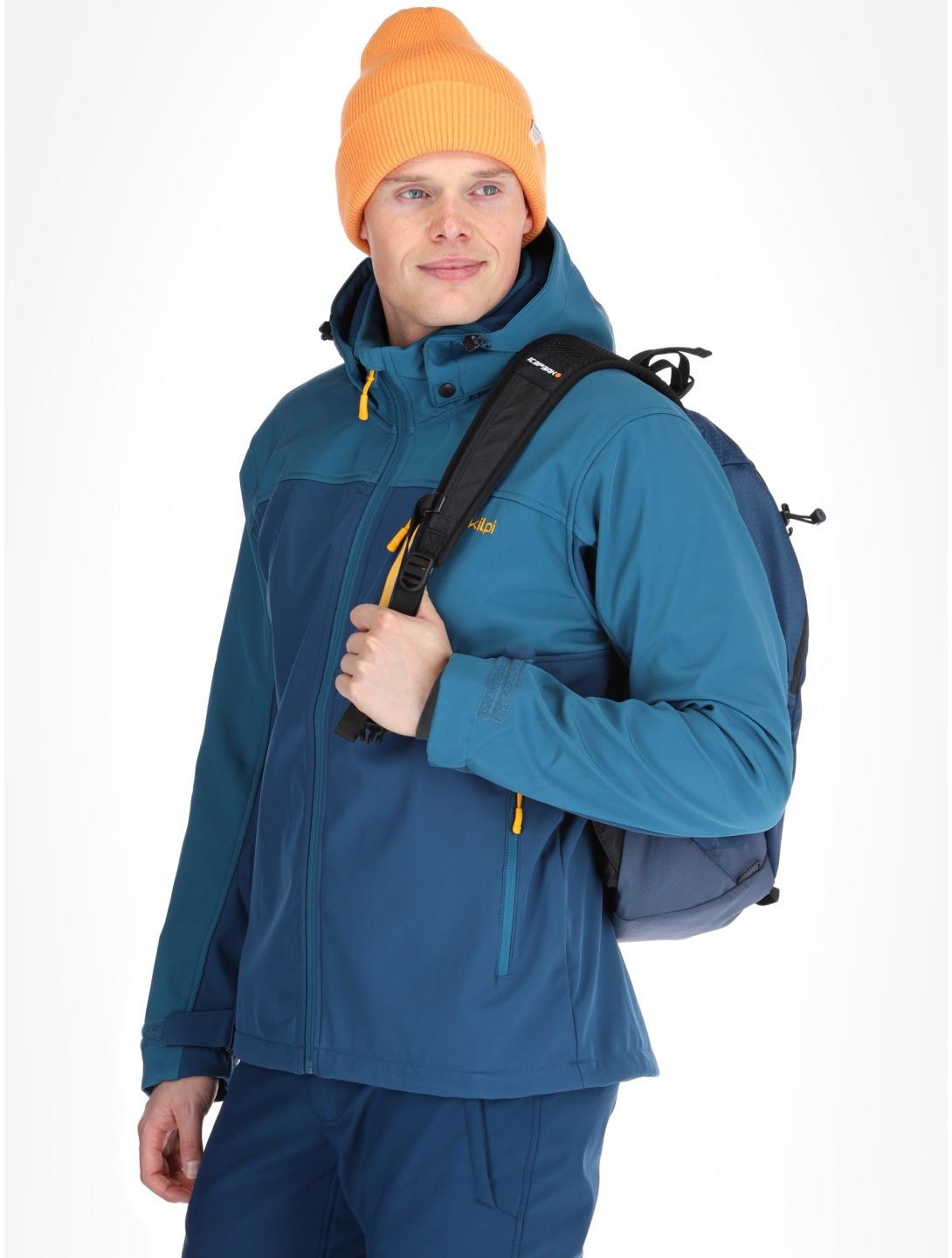 Kilpi, RAVIO softshell ski-jas heren Dark Blue blauw 