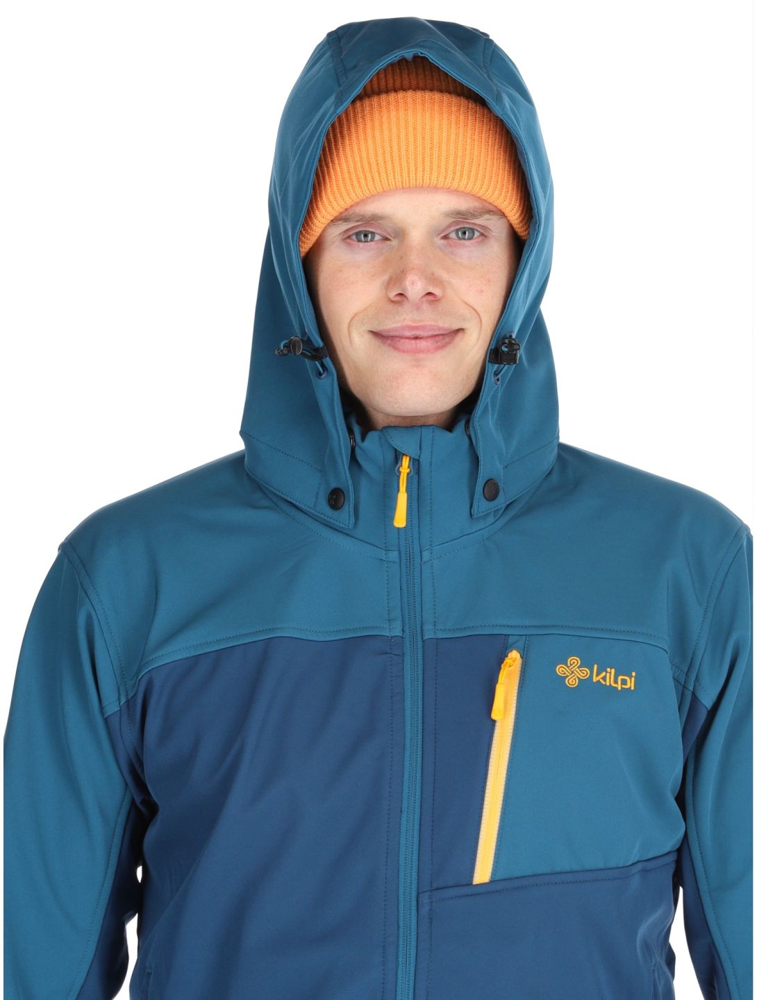 Kilpi, RAVIO softshell ski-jas heren Dark Blue blauw 