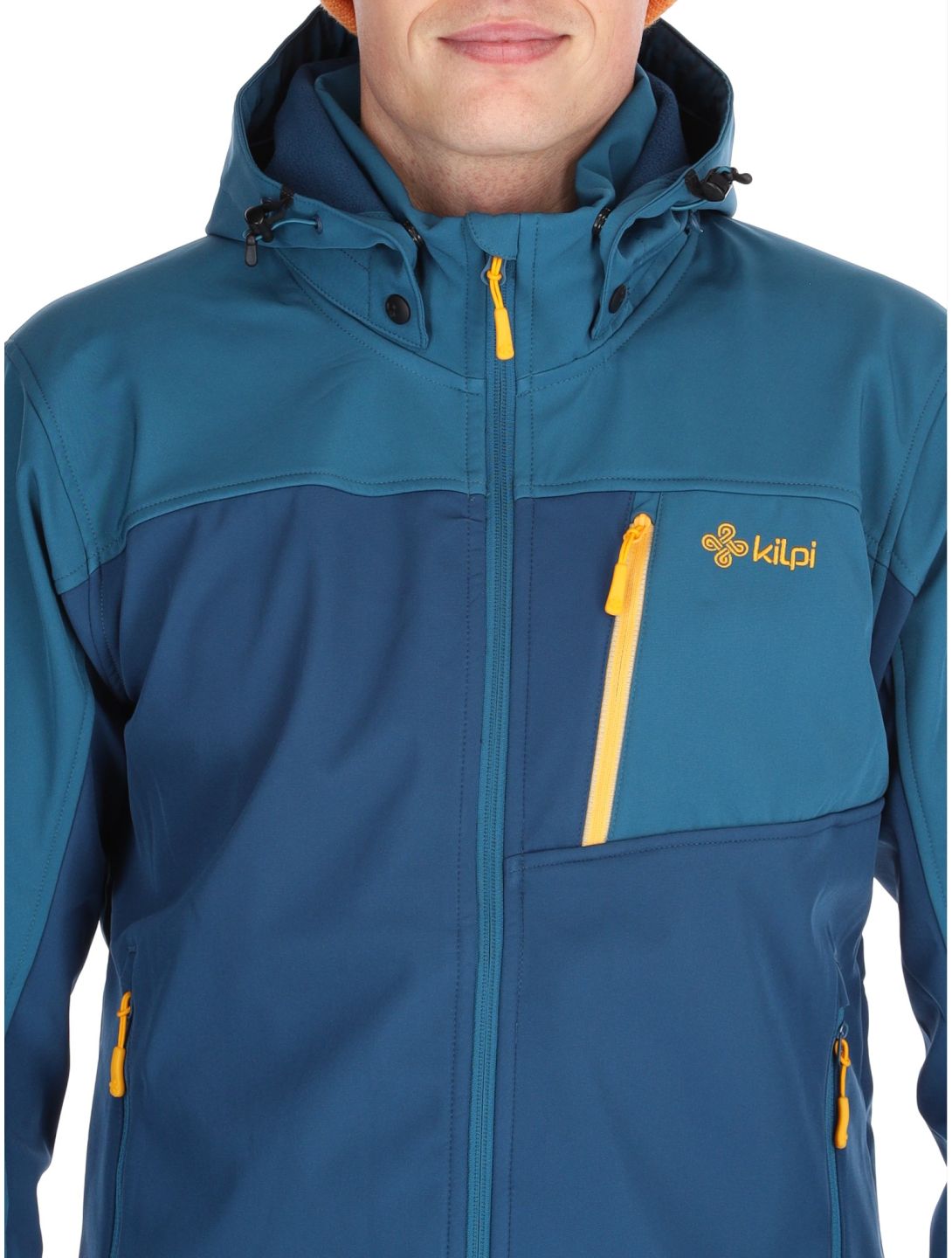 Kilpi, RAVIO softshell ski-jas heren Dark Blue blauw 