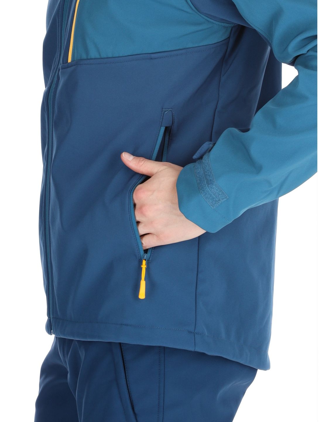 Kilpi, RAVIO softshell ski-jas heren Dark Blue blauw 