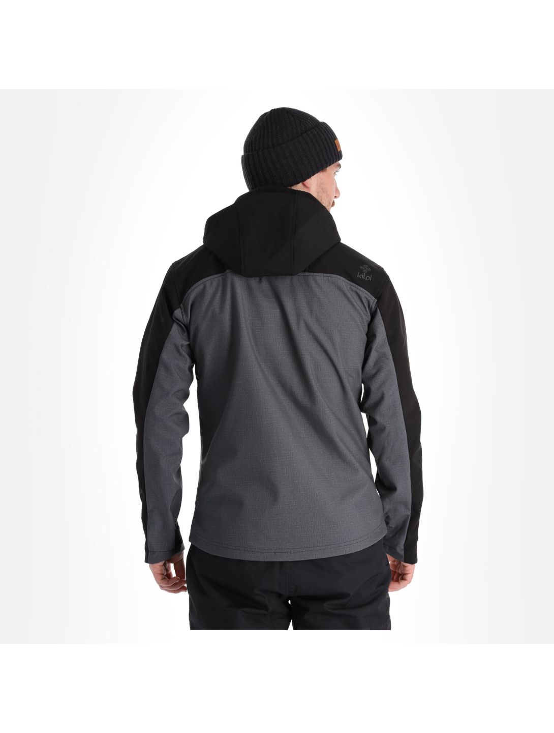 Kilpi, Ravio-M softshell ski-jas heren dark grijs 