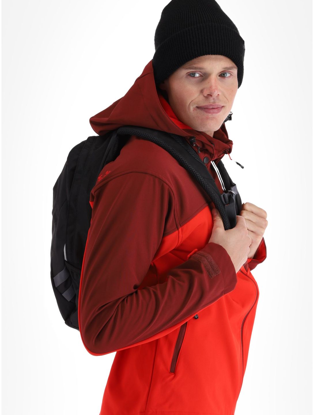 Kilpi, Ravio-M softshell ski-jas heren Red rood 