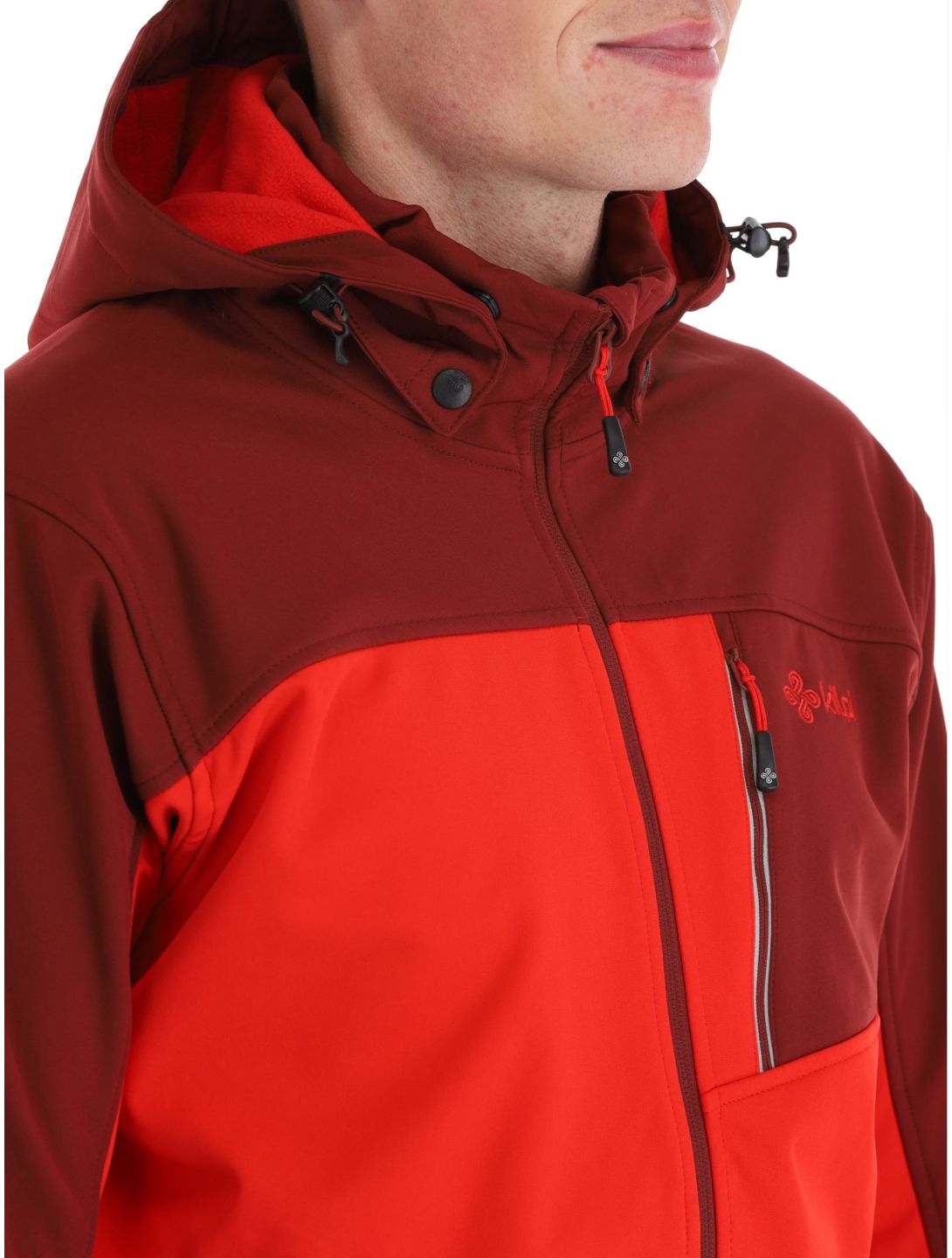 Kilpi, Ravio-M softshell ski-jas heren Red rood 