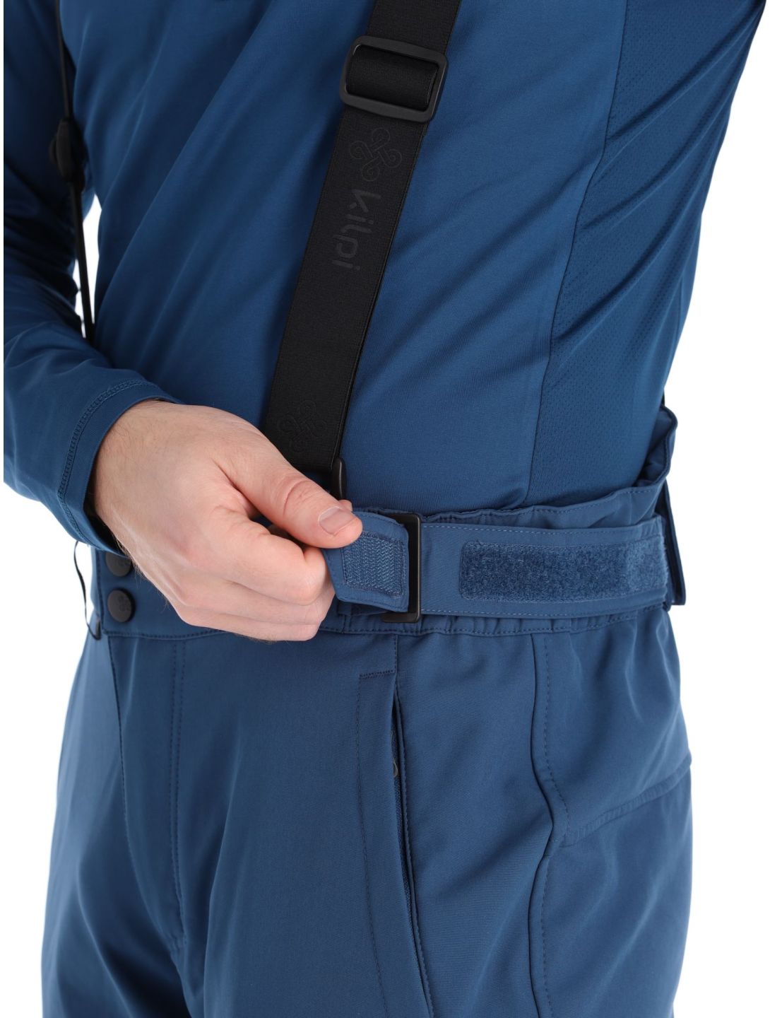 Kilpi, Rhea-M softshell skibroek heren Dark Blue blauw 