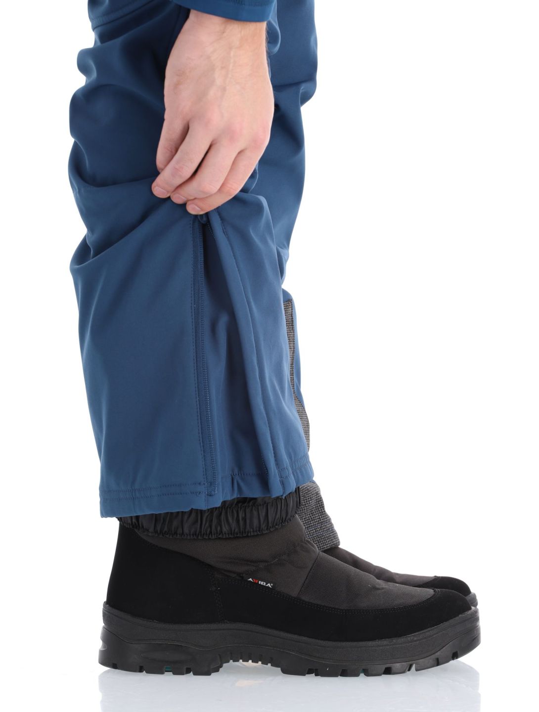 Kilpi, Rhea-m softshell skibroek grote maten heren Dark Blue blauw 