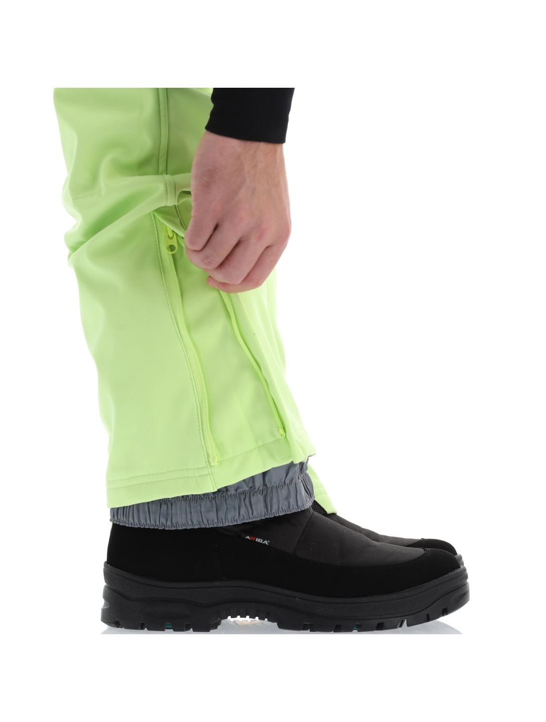 Kilpi, Rhea-M softshell skibroek heren lime groen 