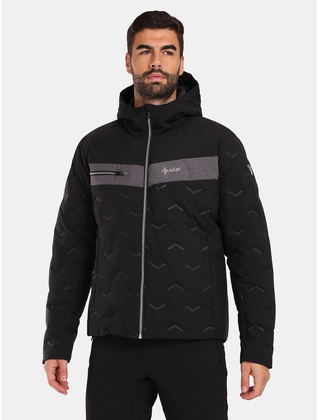 Kilpi, Teddy-m ski-jas grote maten heren Black zwart 