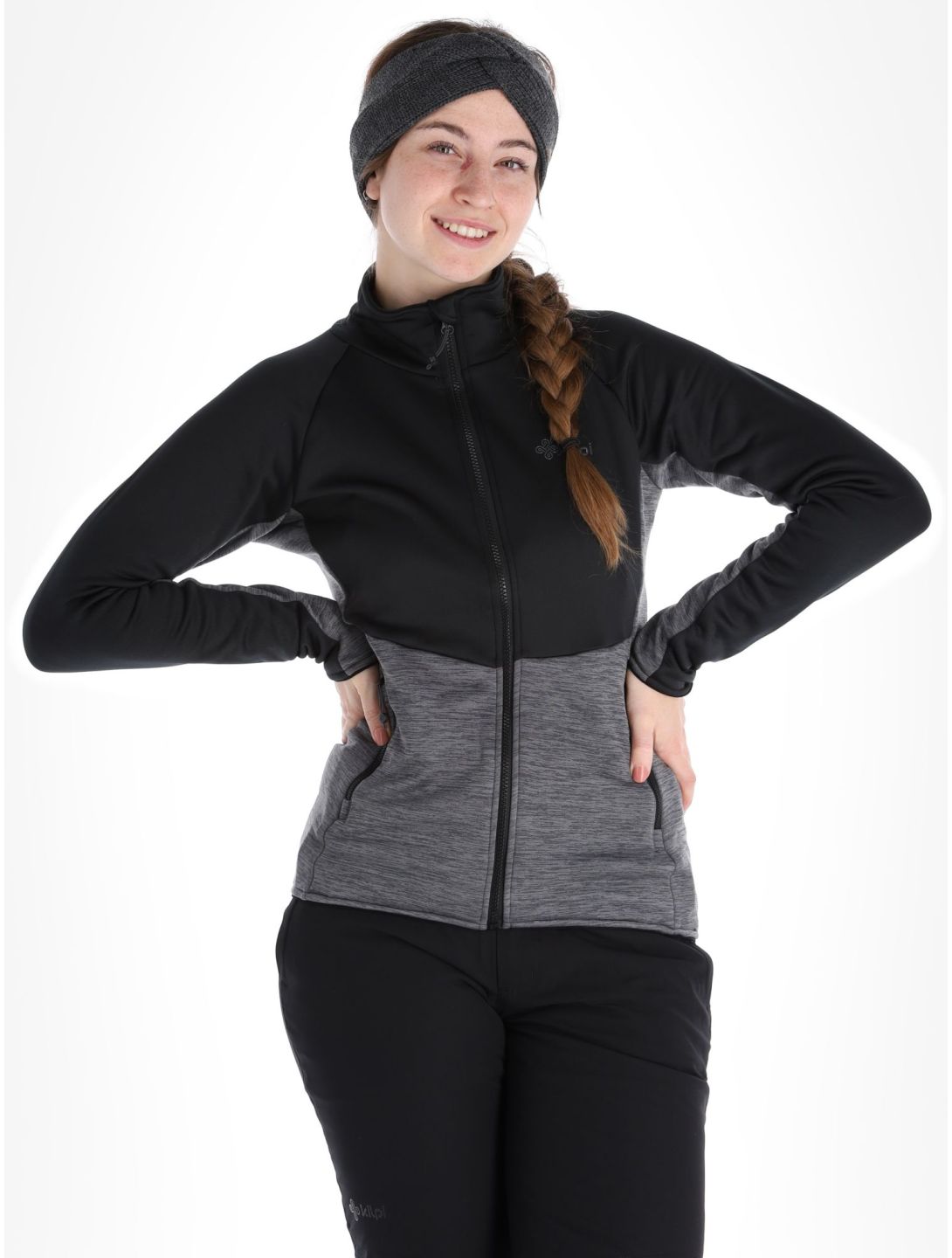 Kilpi, Tomms-W vest dames Black zwart 