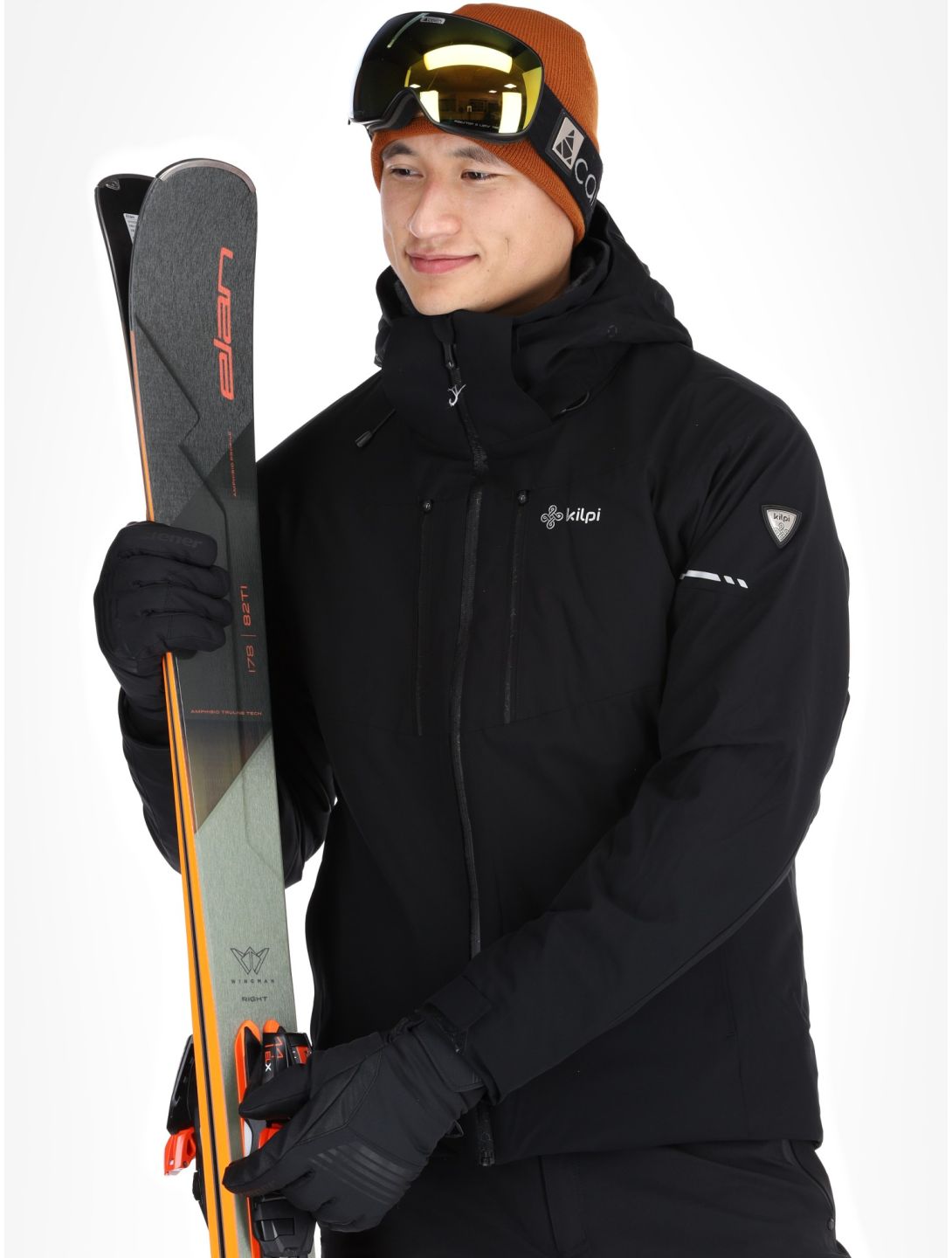 Kilpi, TONNSI ski-jas heren Black zwart 