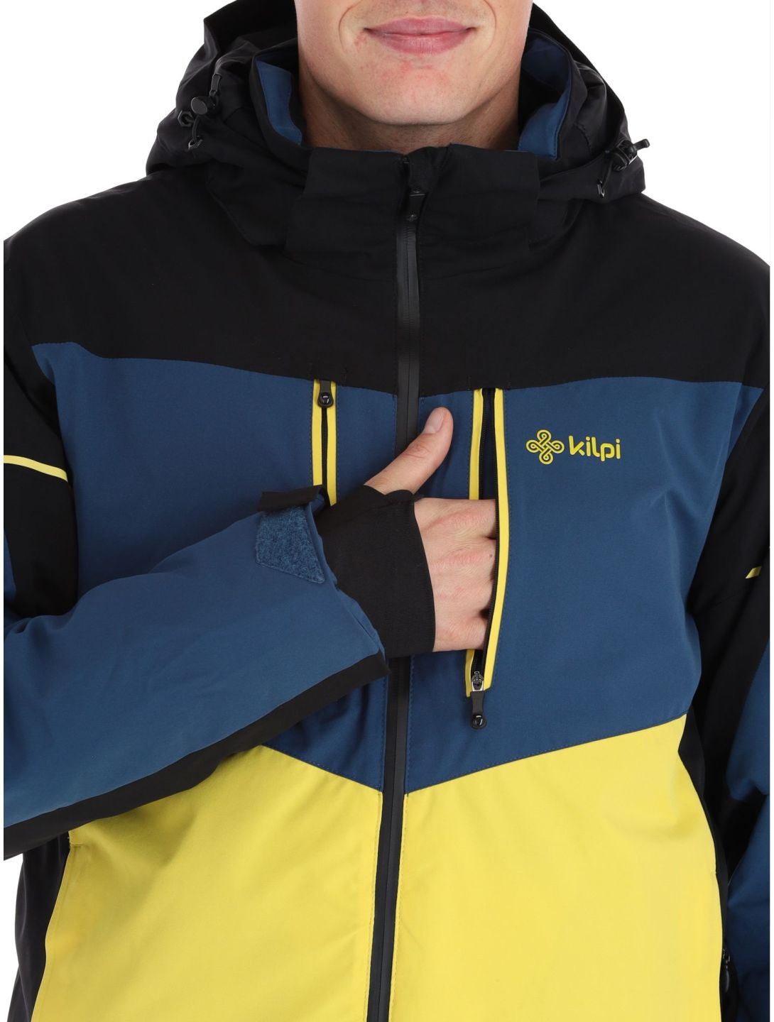 Kilpi, Tonnsi-M ski-jas heren Yellow blauw, geel 