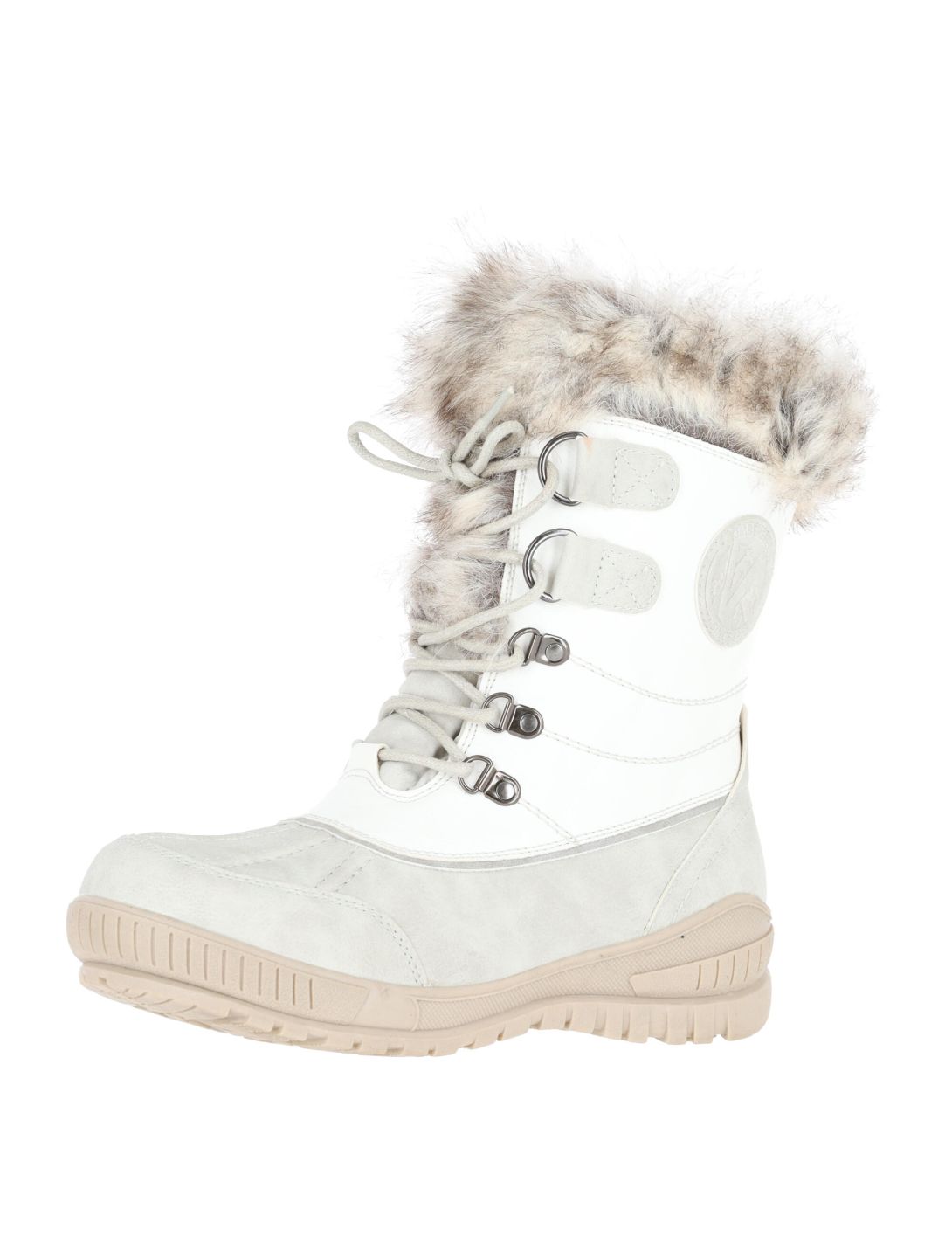 Kimberfeel, Delmos snowboots dames Ivory wit 