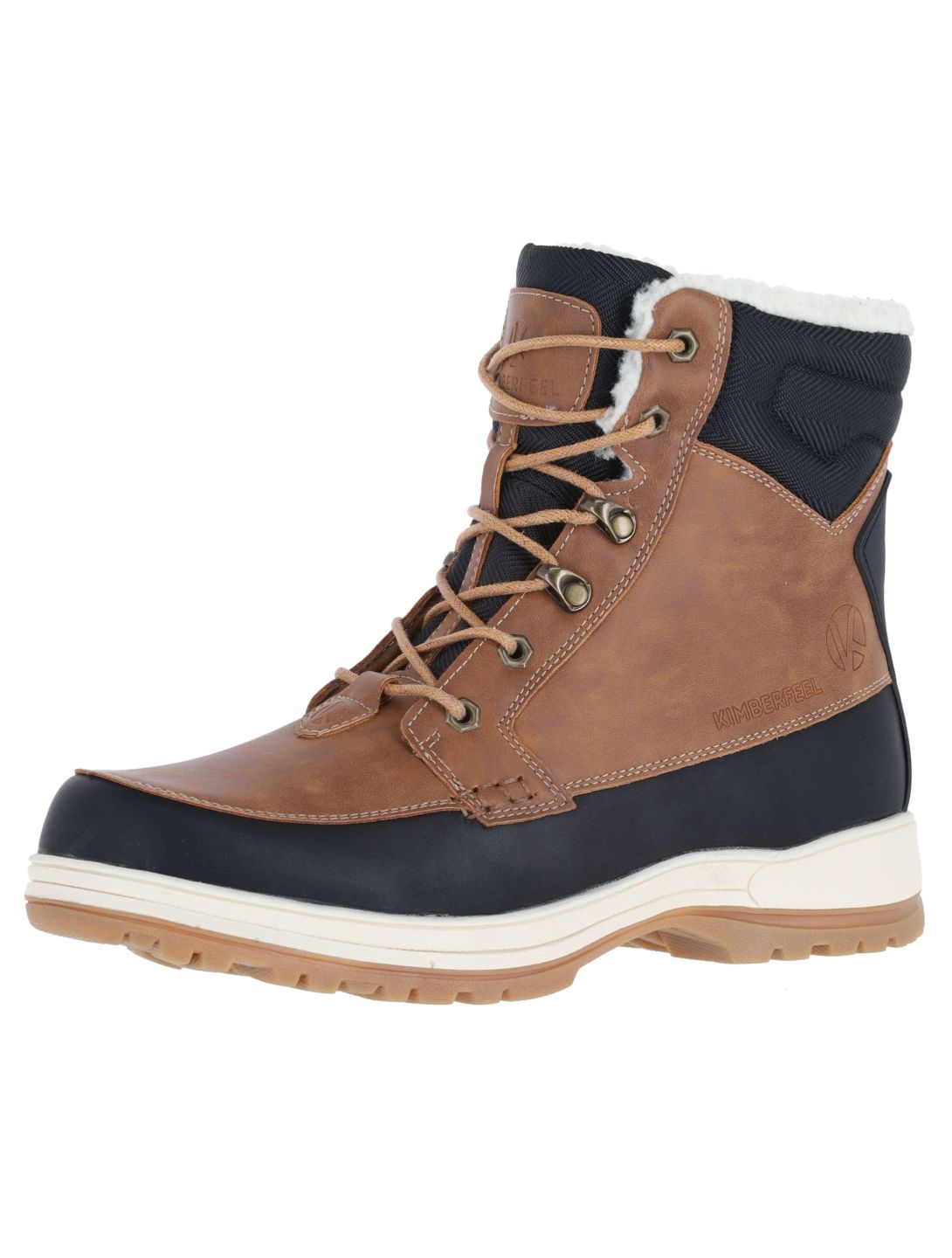 Kimberfeel, Nolan snowboots dames Camel bruin 