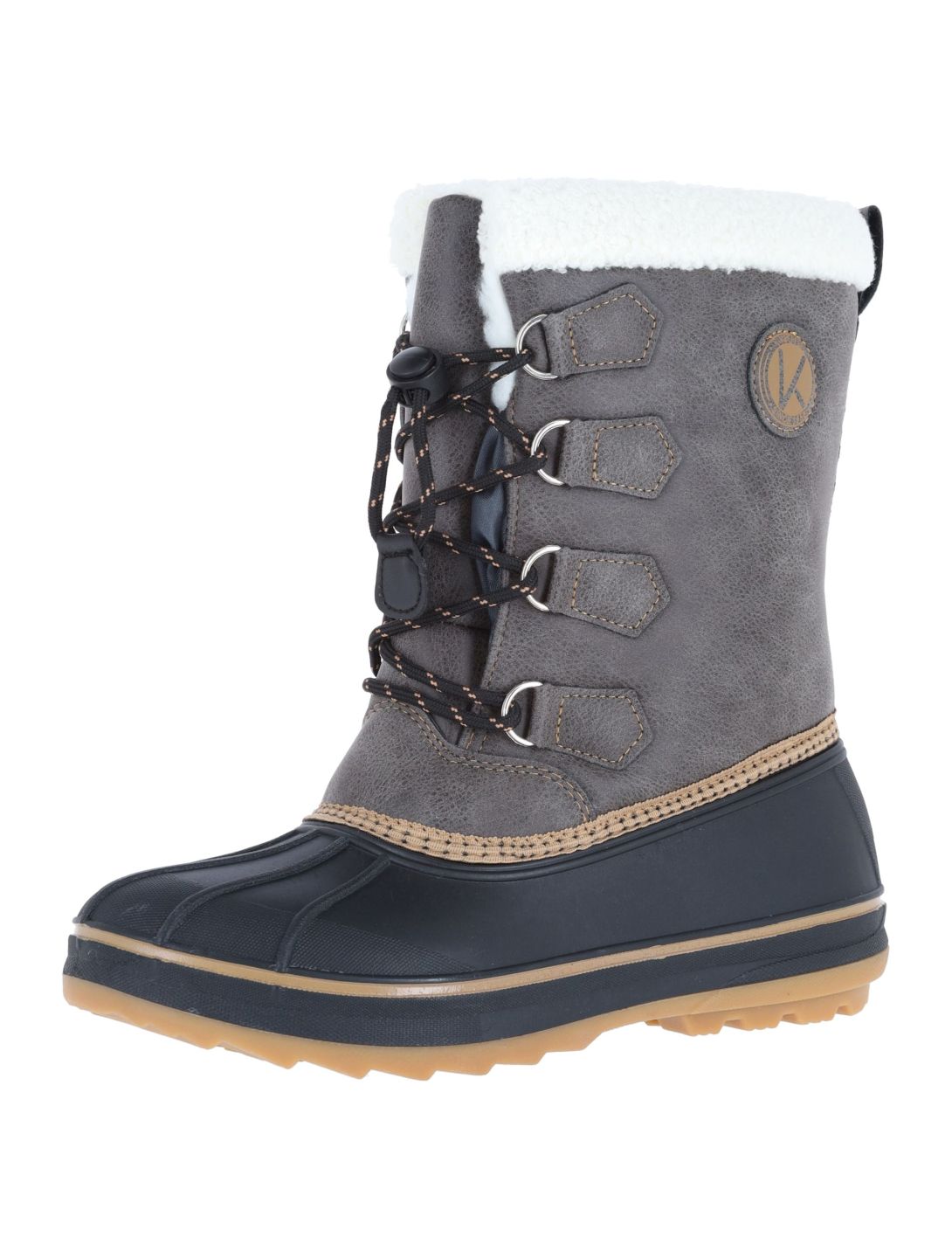 Kimberfeel, Sonik snowboots dames Anthracite grijs 