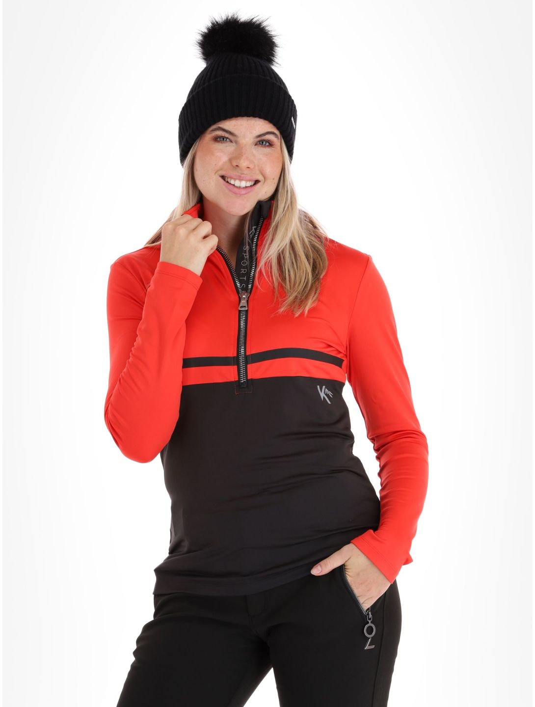 Kou Sportswear, Anna skipully dames Red rood 