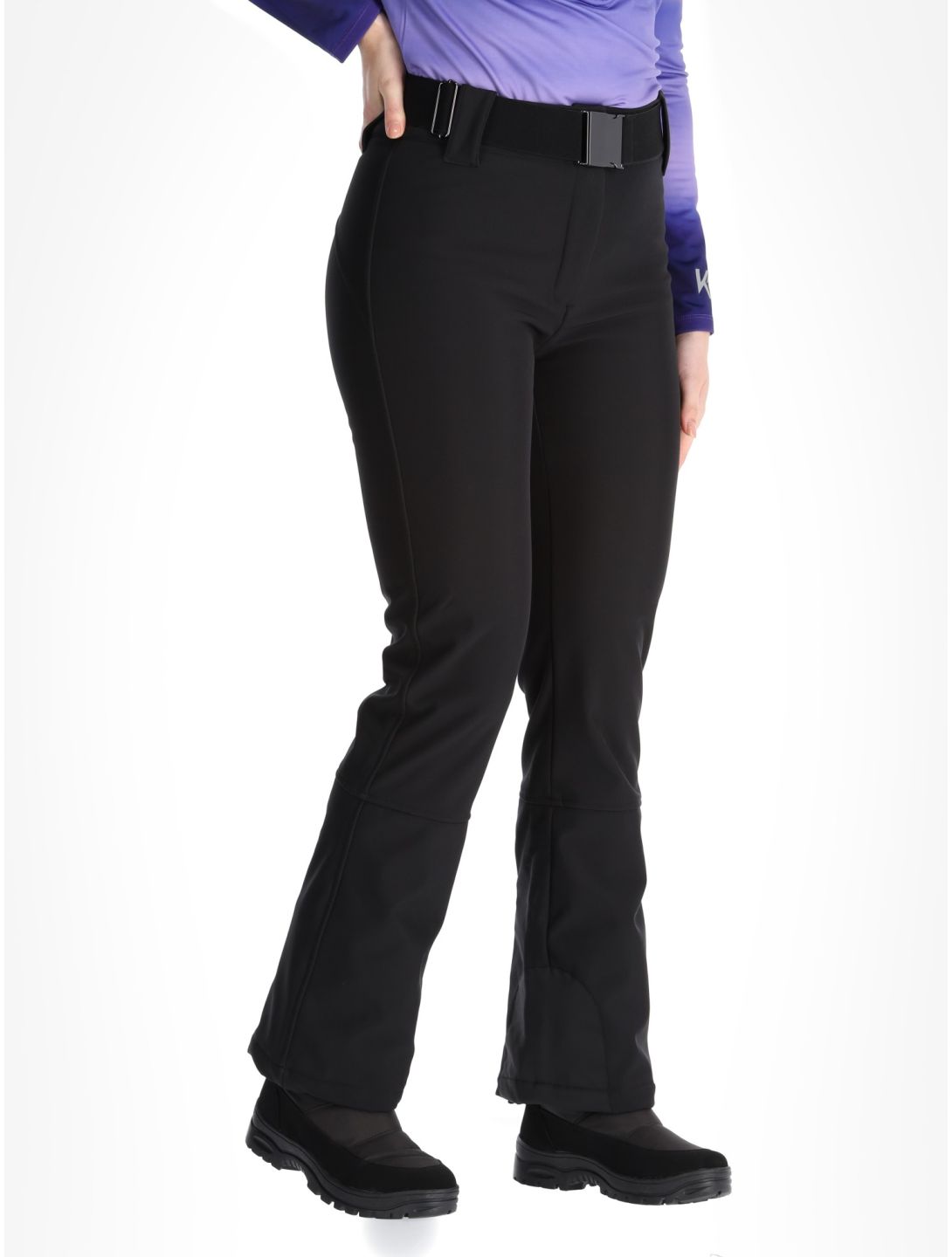 Kou Sportswear, Frost Flare Pants skibroek dames Black zwart 