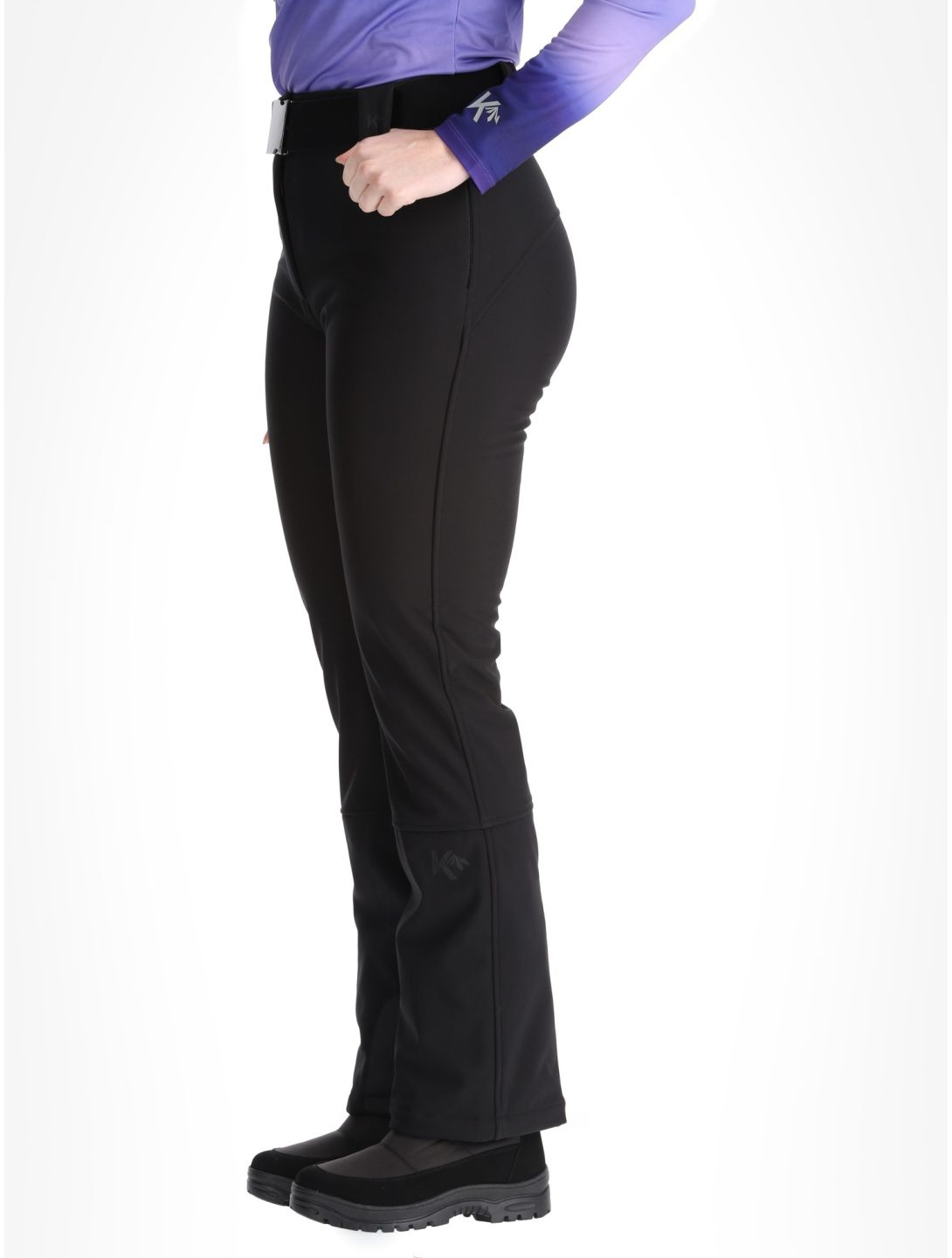 Kou Sportswear, Frost Flare Pants skibroek dames Black zwart 