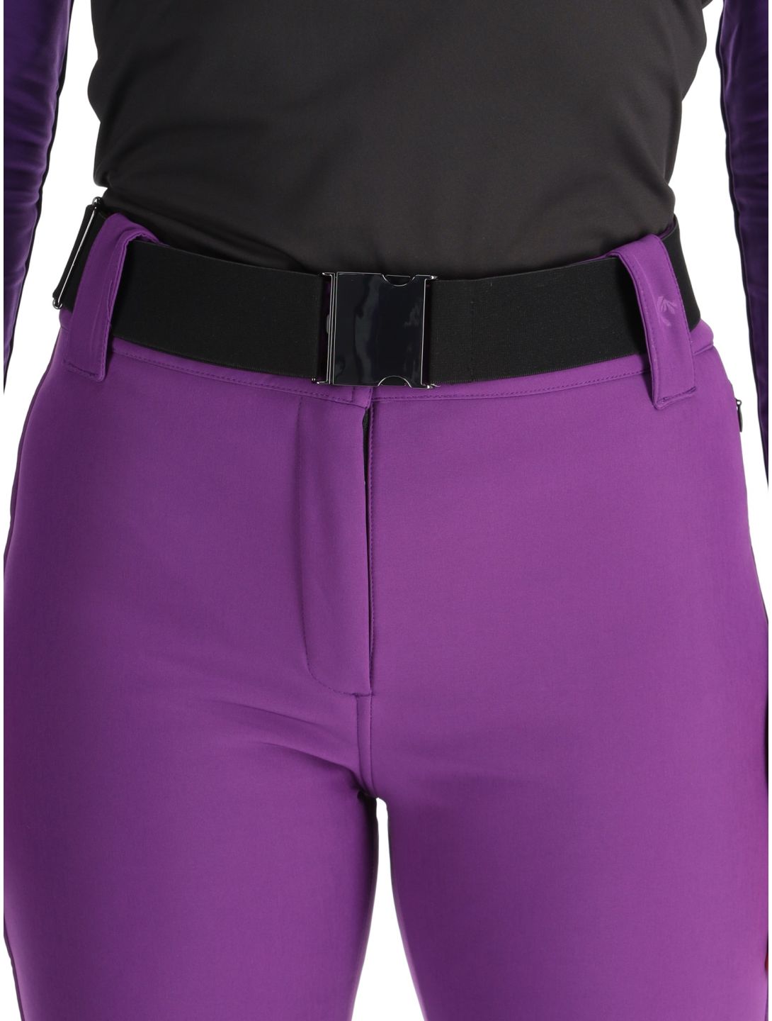 Kou Sportswear, Frost Flare Pants softshell skibroek dames Purple paars 