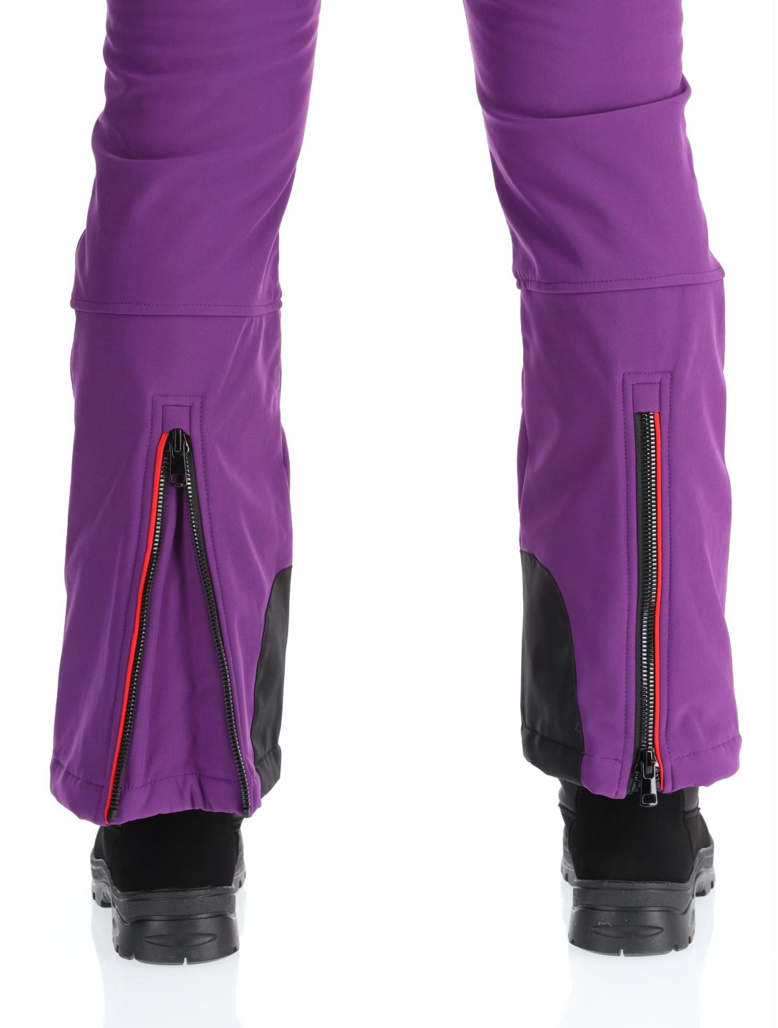 Kou Sportswear, Frost Flare Pants softshell skibroek dames Purple paars 