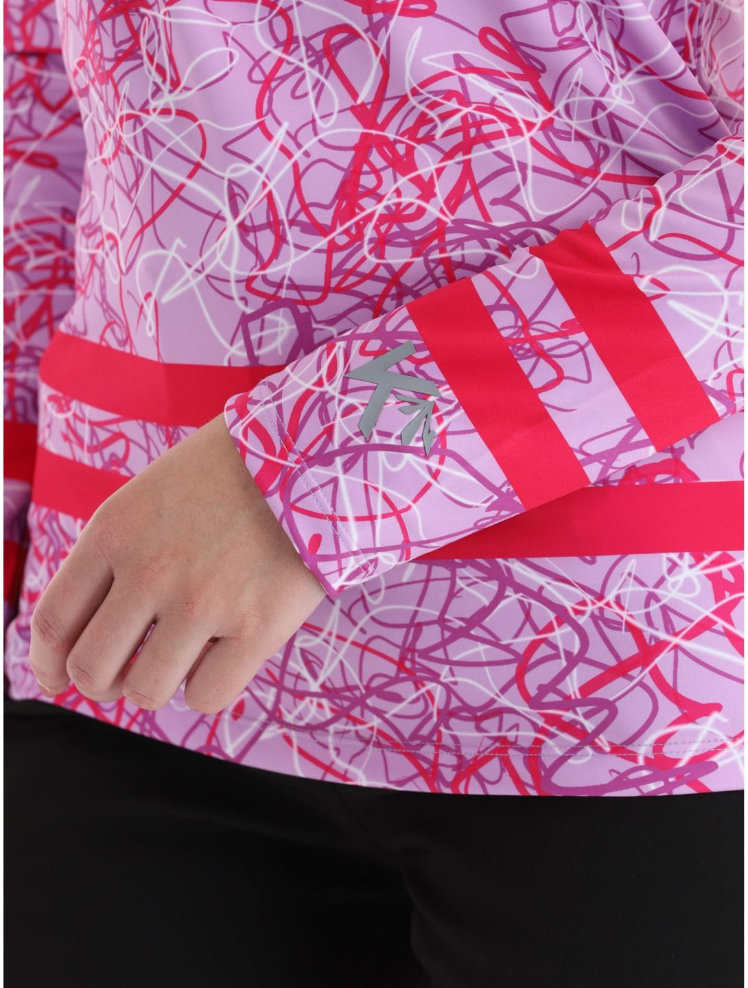 Kou Sportswear, Geolines skipully dames Purple-Pink paars, roze 