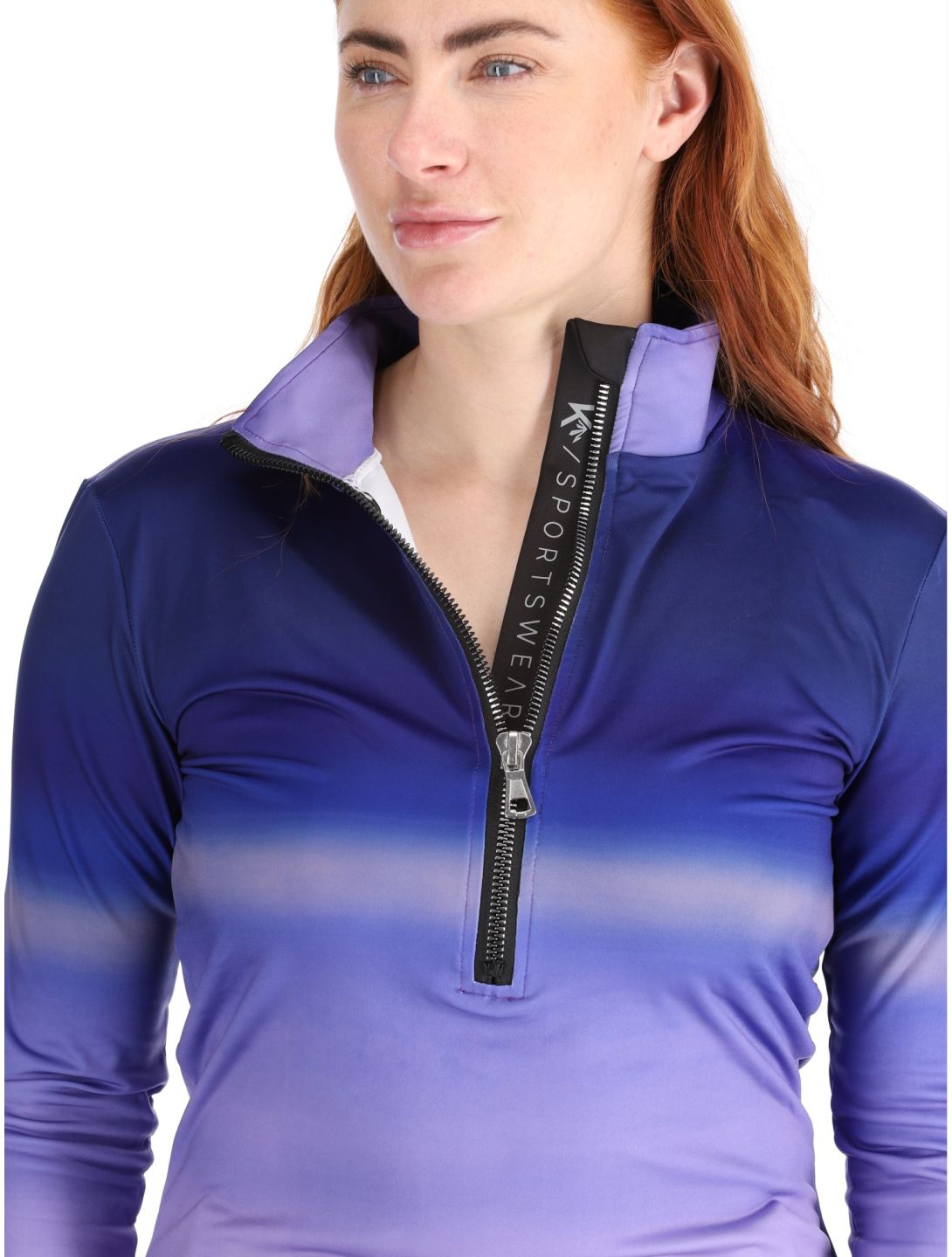 Kou Sportswear, Sunset skipully dames Purple / Darkblue blauw, paars 