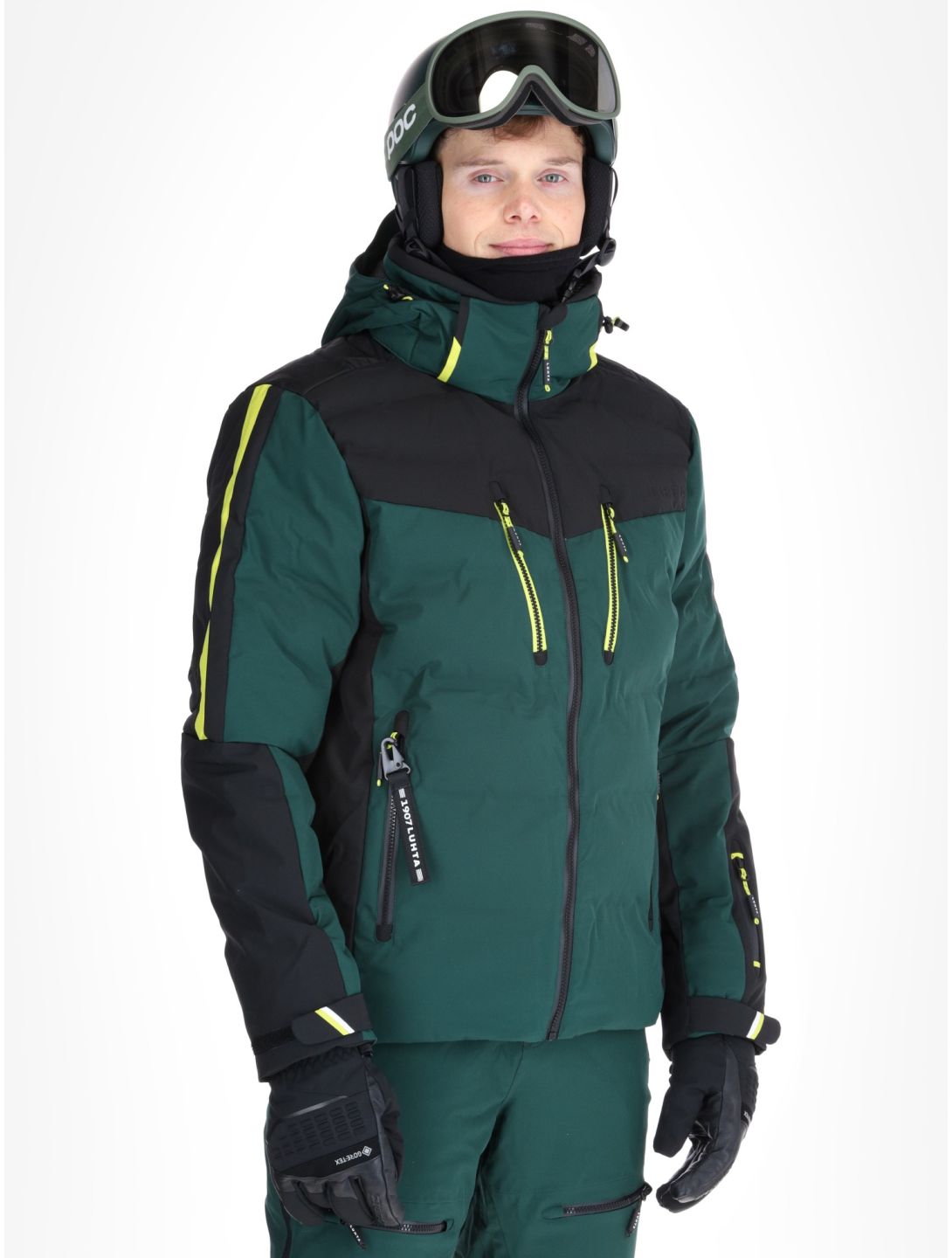 Luhta, Aatsinki ski-jas heren Dark Green groen 