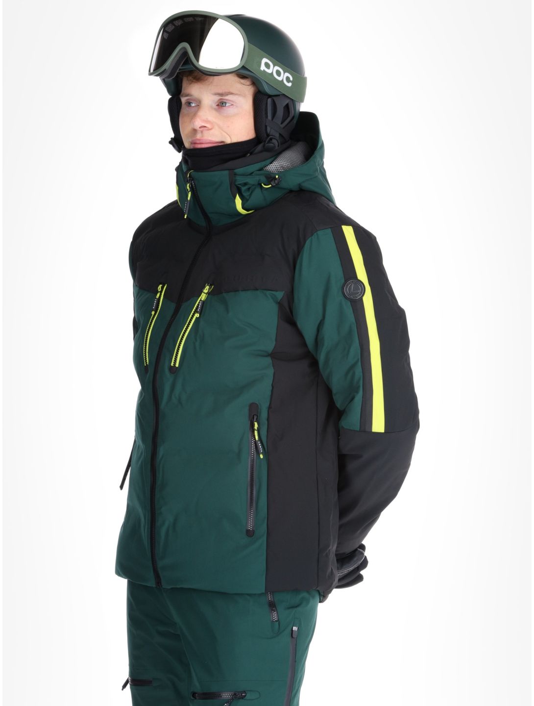 Luhta, Aatsinki ski-jas heren Dark Green groen 